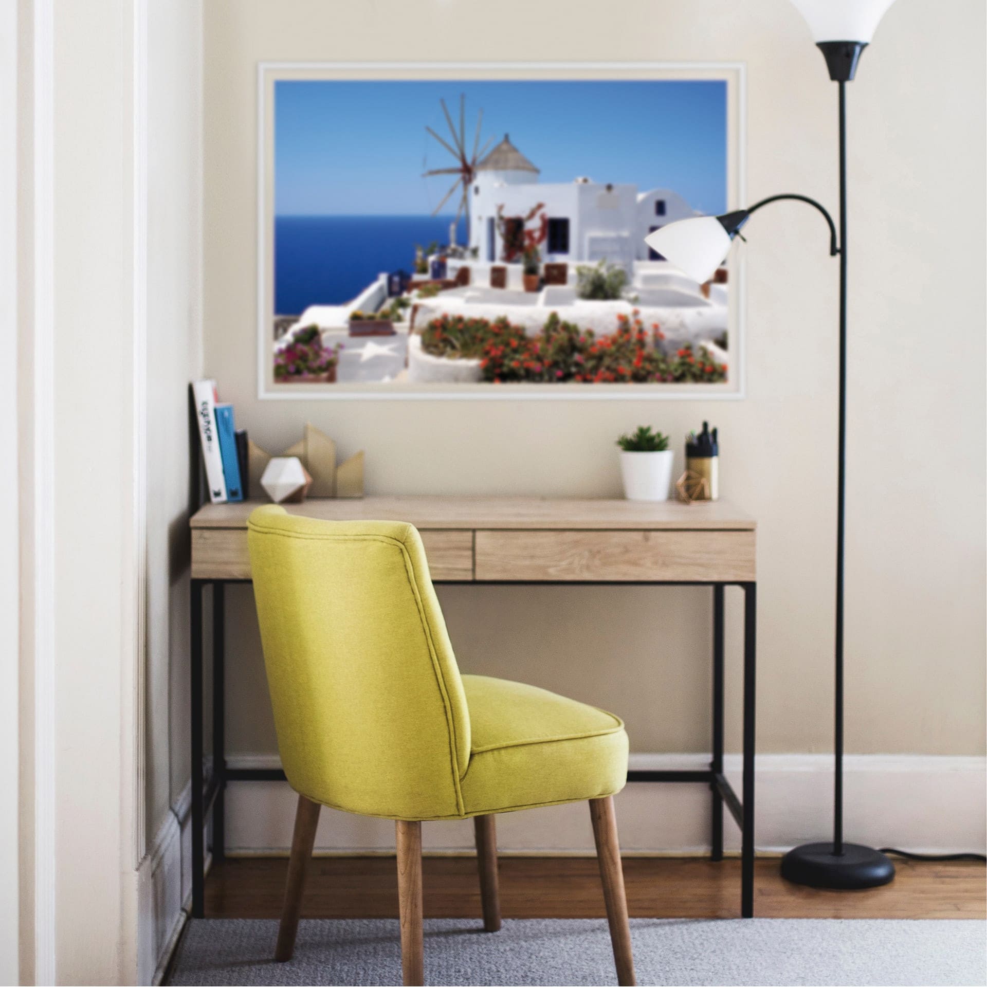 Poster autocollant - W - Vacances en Grèce