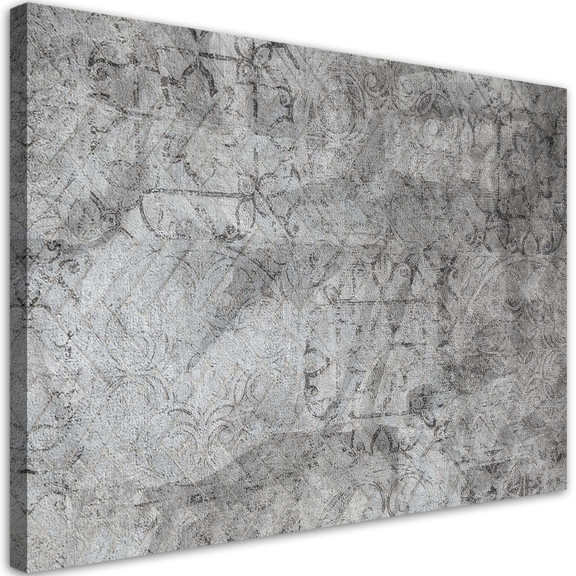 Canvasbillede, Beton væg tekstur