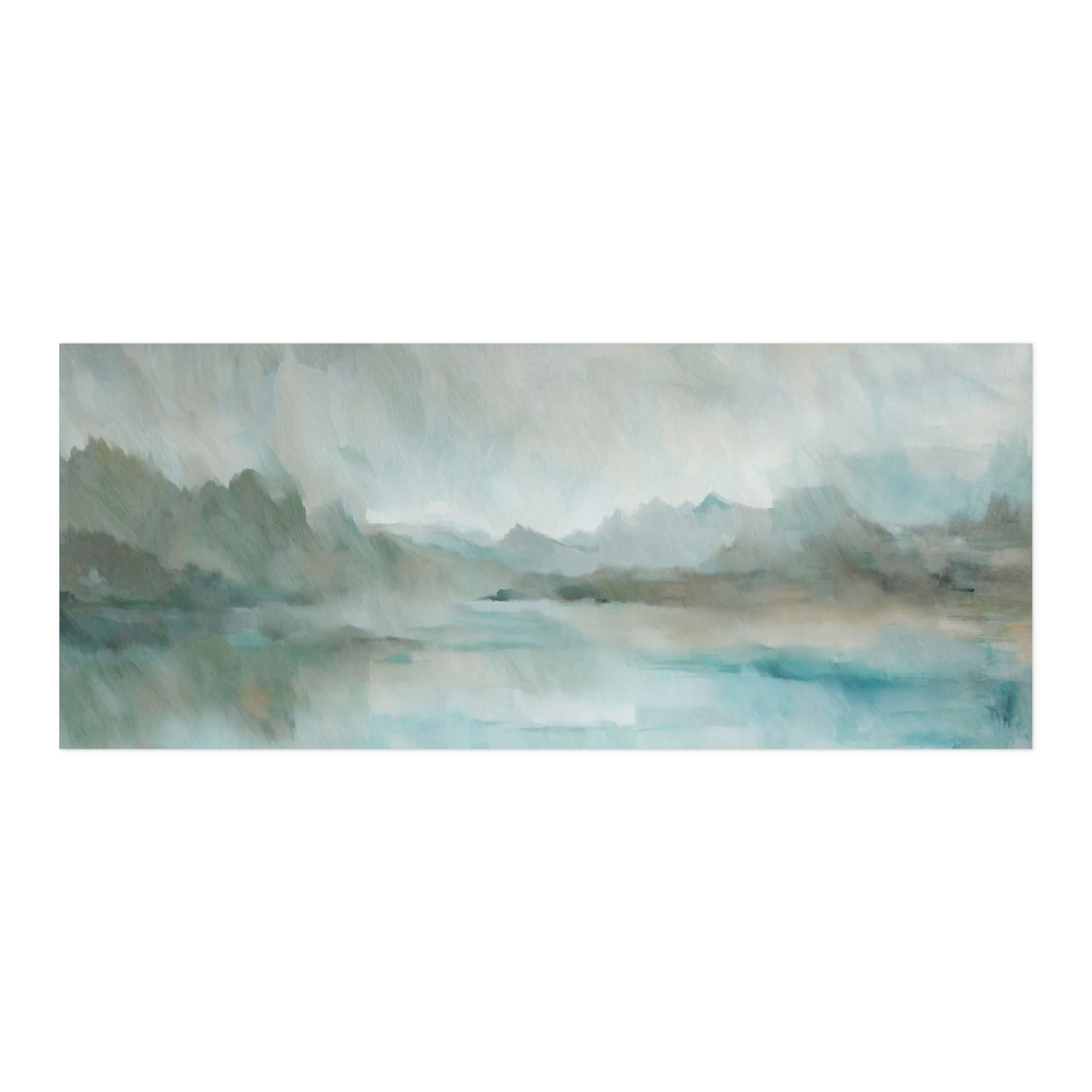 Zelfklevende Keukenachterwand Velvet Horizon - Abstract Meer - Sir Edward x Grigory Gladarev