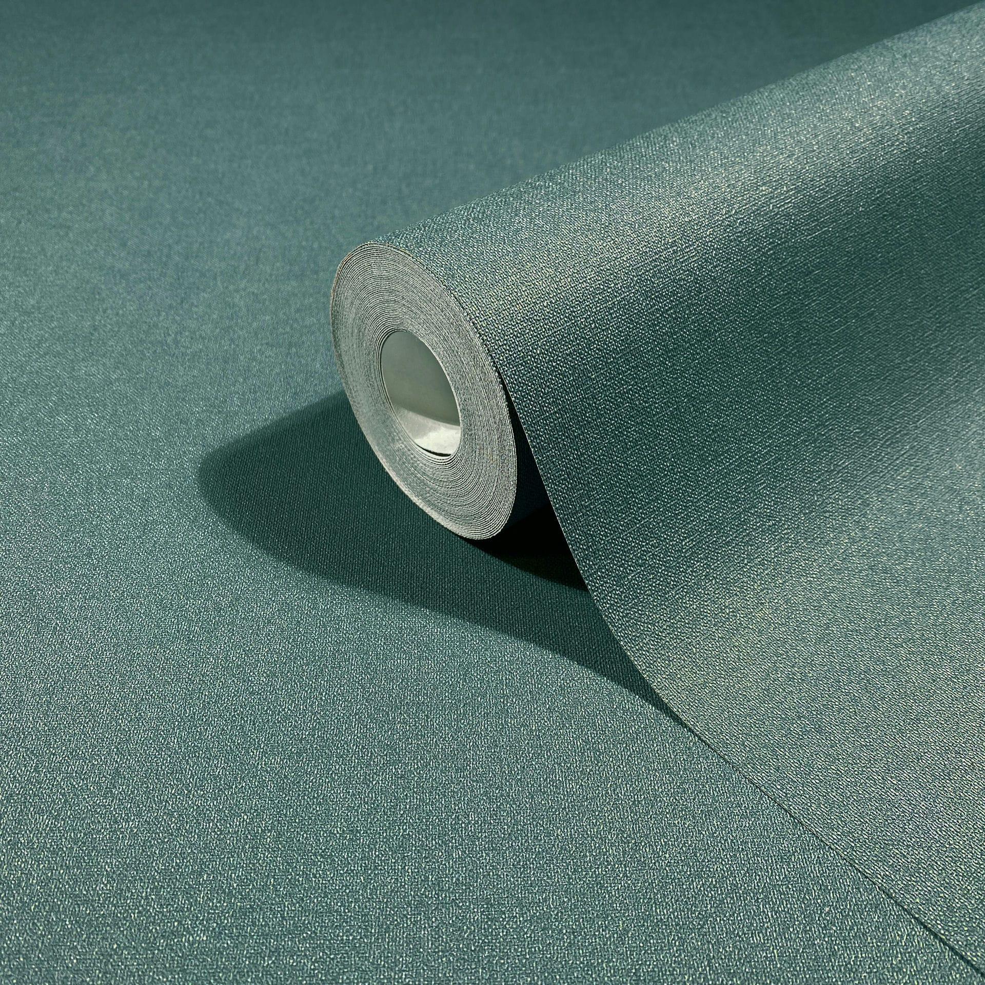 Vliesbehang betonlook effen modern mat in groen