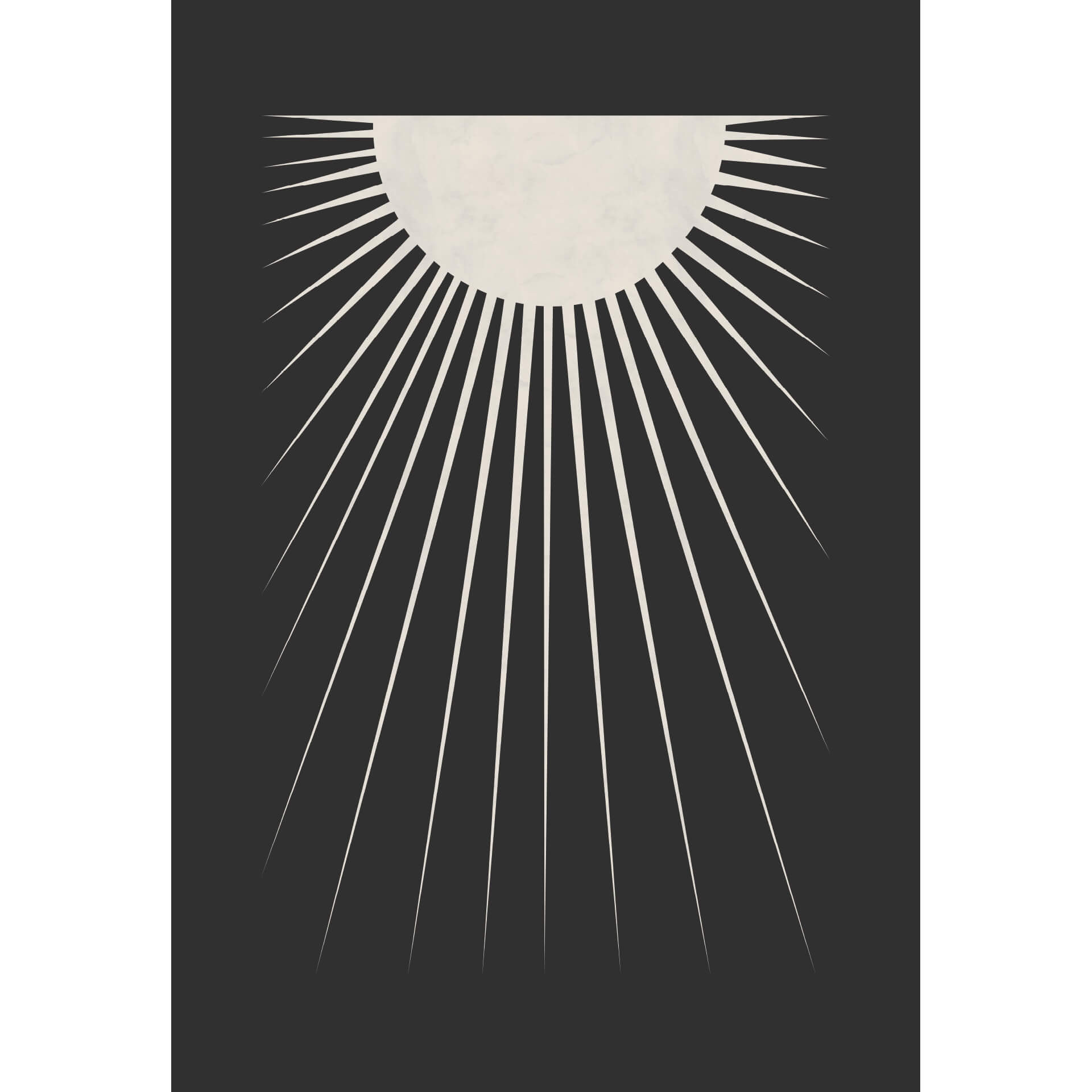 Fotobehang Orara Studio - Minimalistic Moon