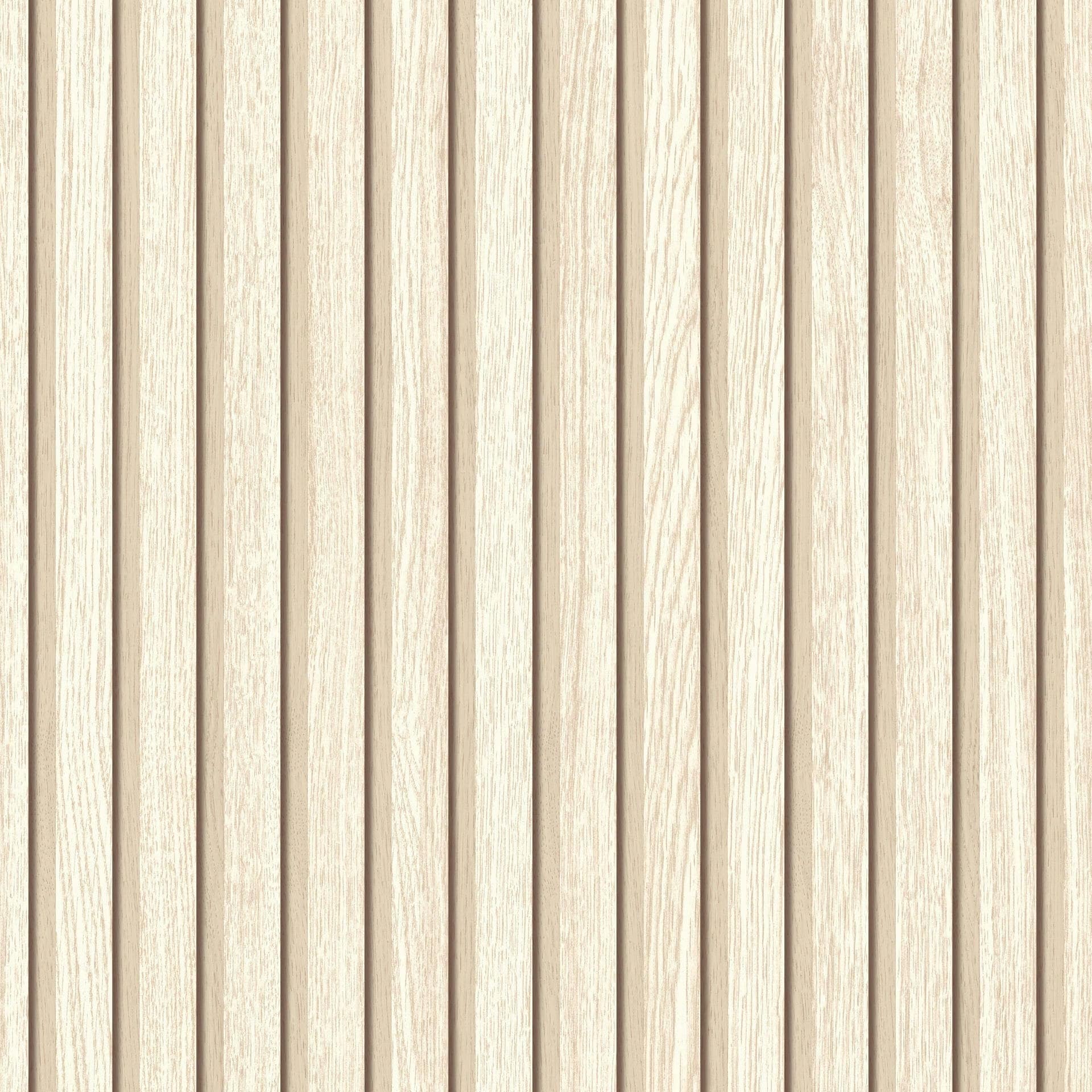 Zelfklevend behang beige houtlook scandi houten panelen Kleeffolie