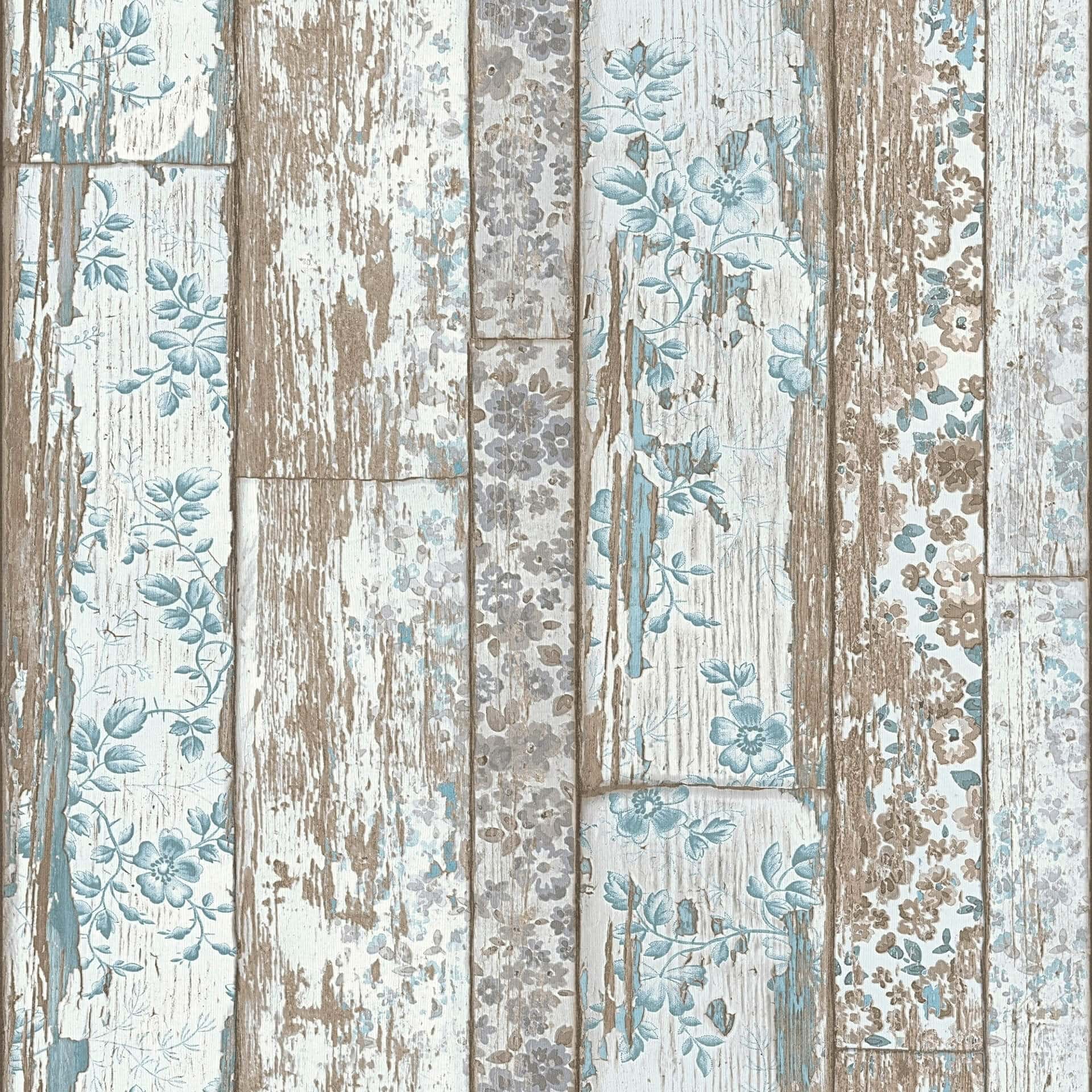 Livingwalls Vliesbehang Neue Bude 2.0 Hout Optiek