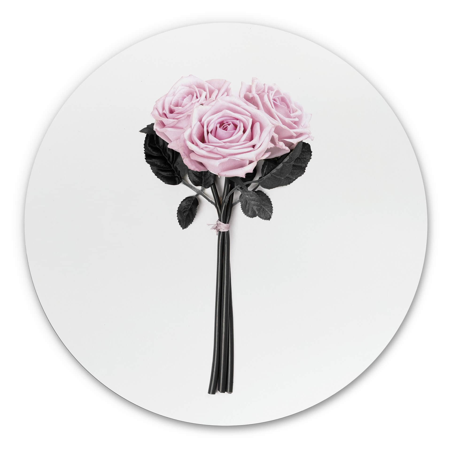 Wandcirkel Kubistika - Beautiful Roses