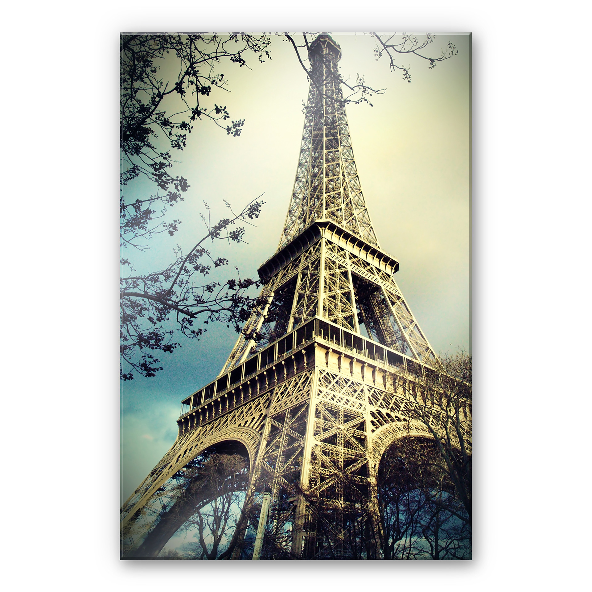 Tableau en verre acrylique - Paris Tour Eiffel