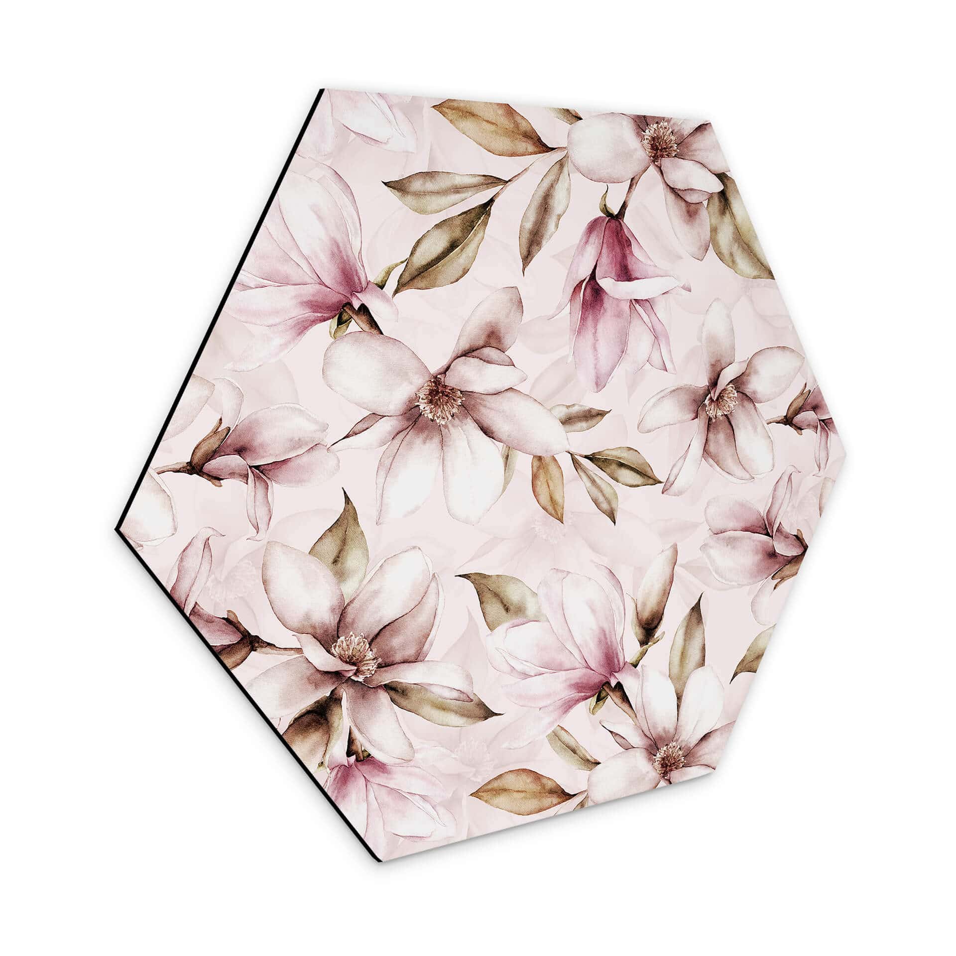 Hexagon Dibond UN Designs - Soft Magnolia