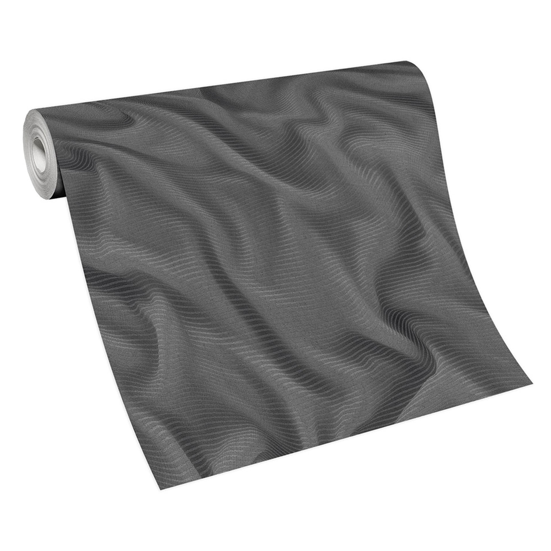 Elle Decoration Patroonbehang Zwart