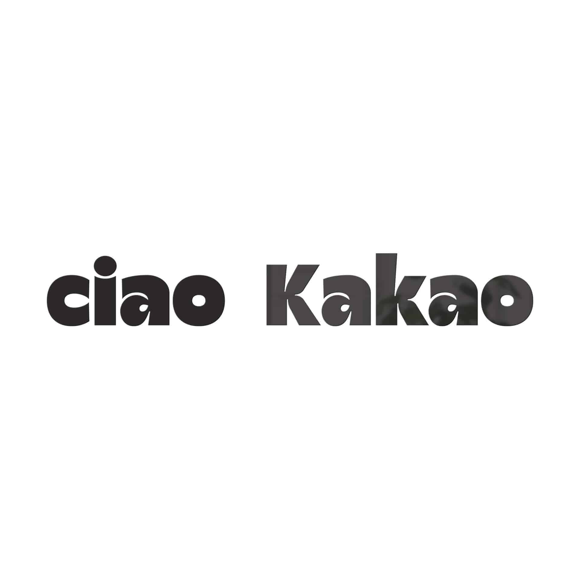 Wanddeko Schriftzug Ciao Kakao - Acryldeko