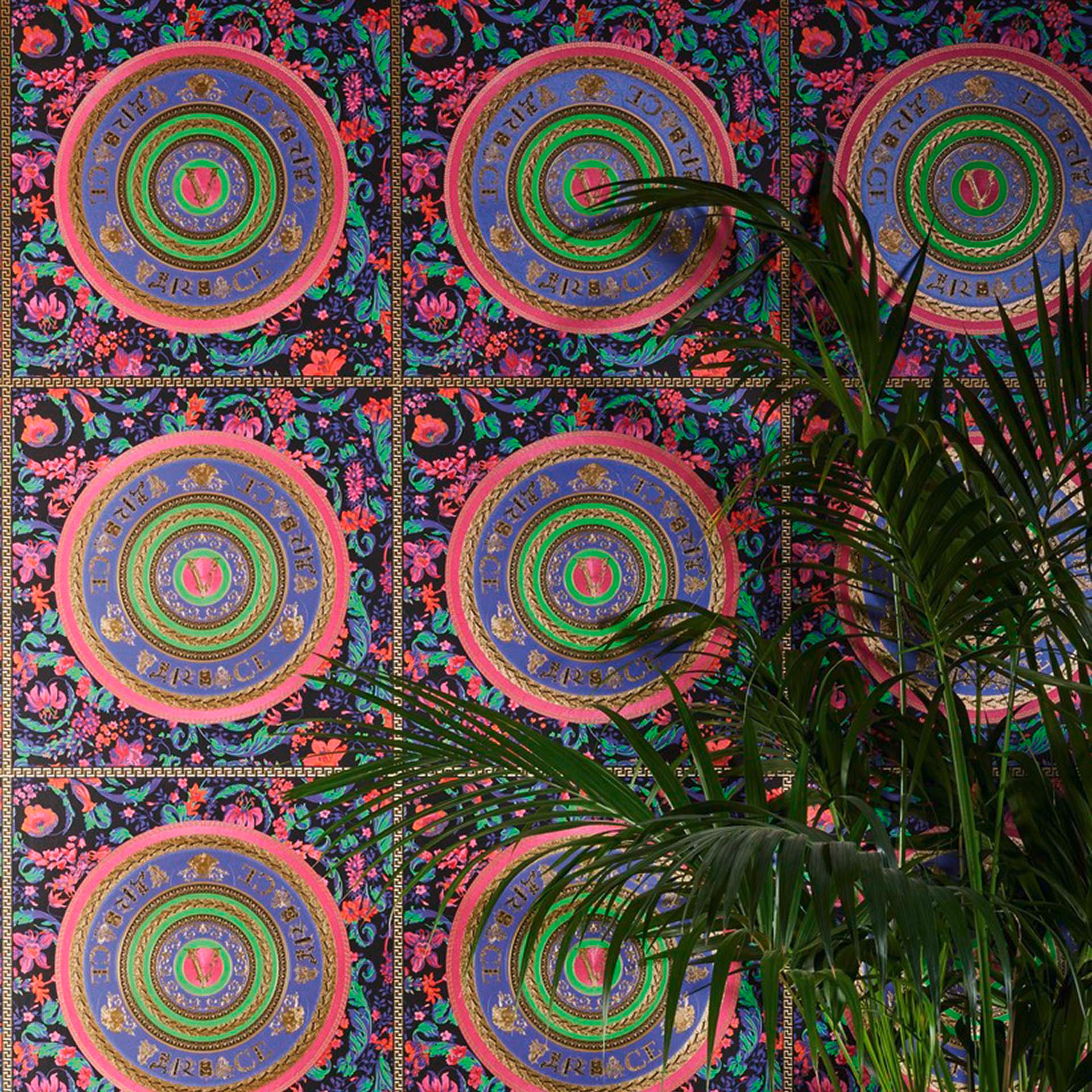 Versace Home Luxe Behang Bloemen Bont