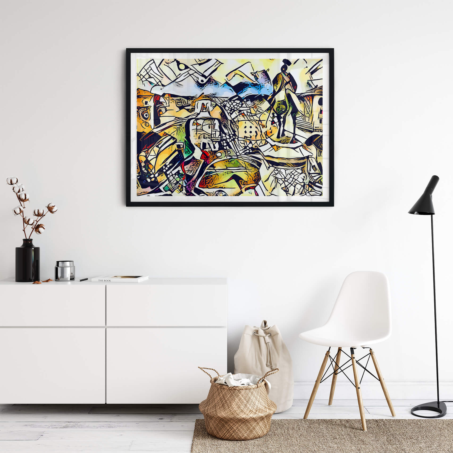 Plakat Zamart - Kandinsky spotyka Rzym