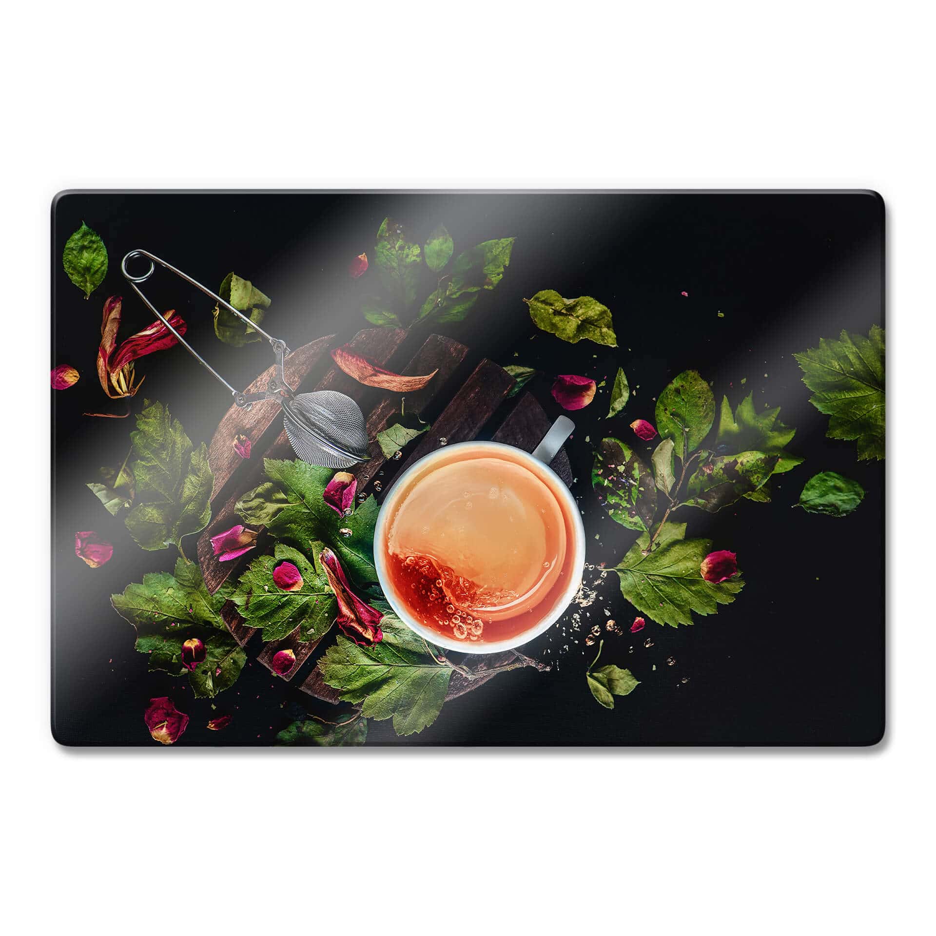 Glasbild Belenko - Tea Lover