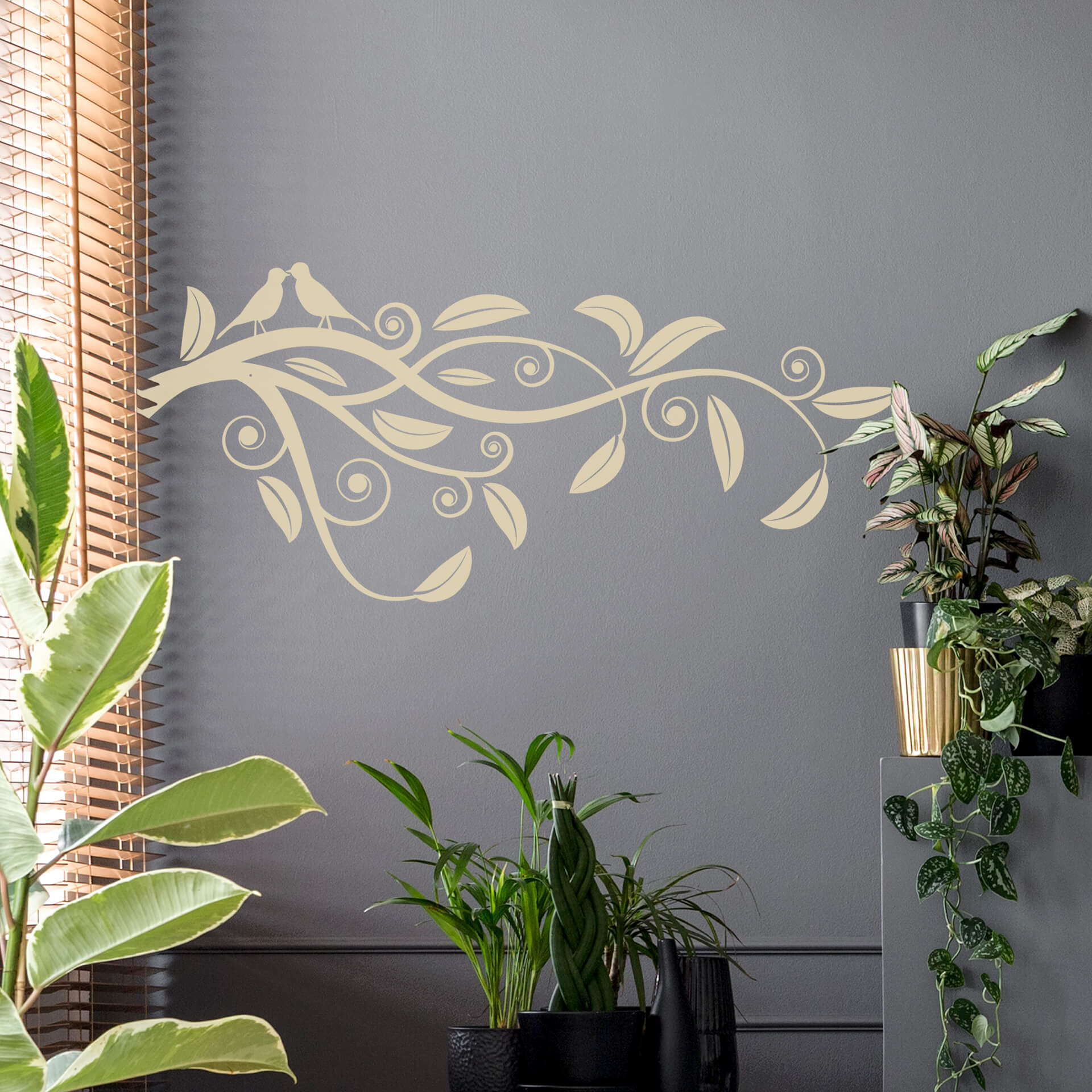 Wallsticker Fugle Gren