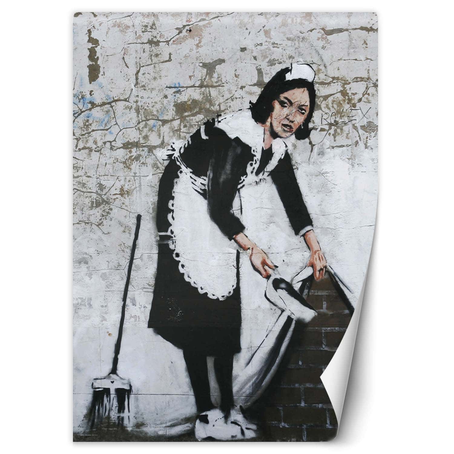 Fototapete, Banksy Maid Street Art