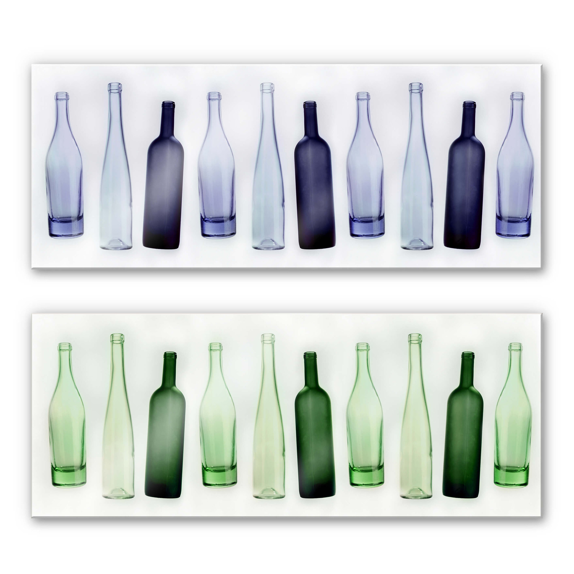 Spritzschutz Bottles - Panorama