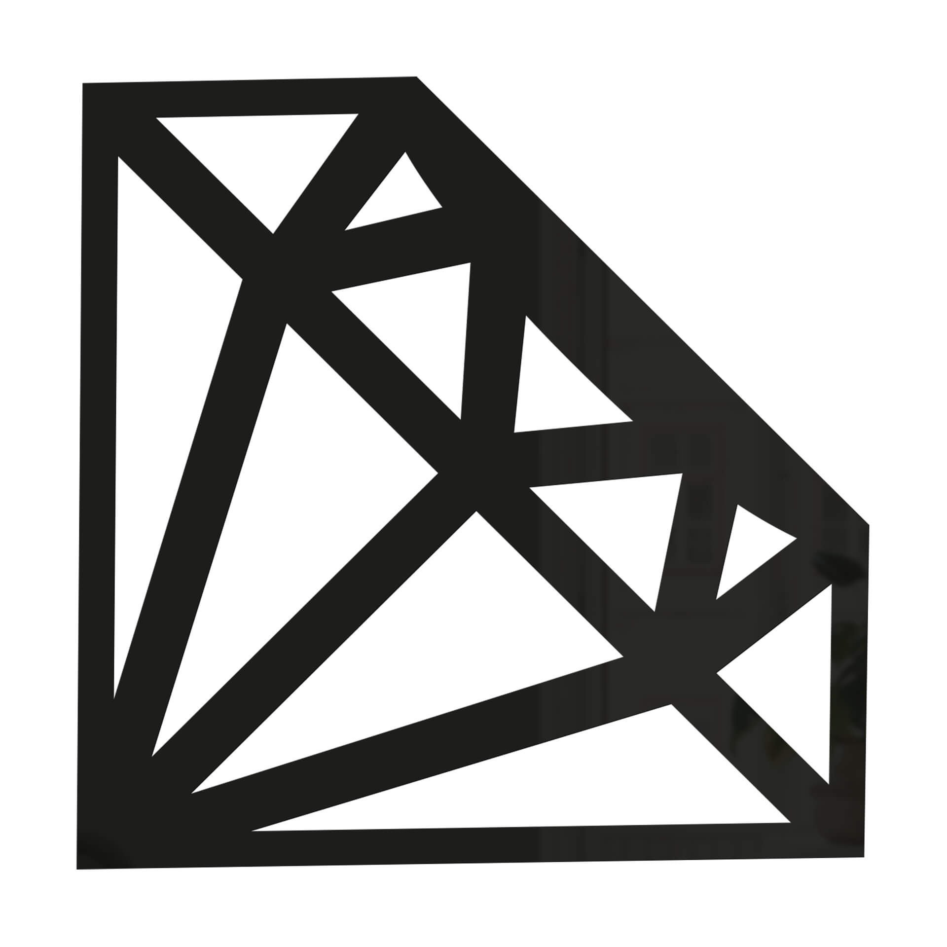 Akrylowy diament dekoracyjny