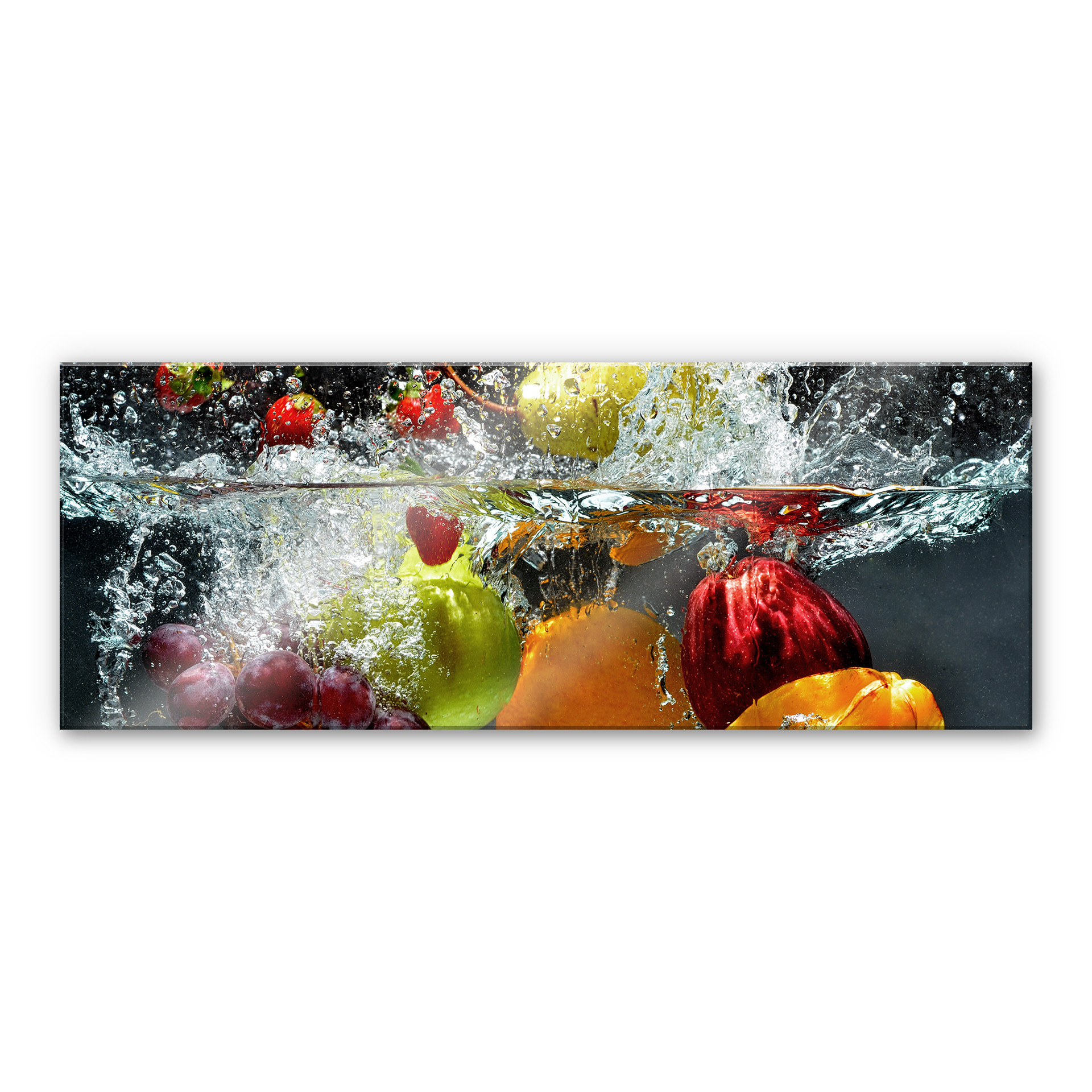 XXL Wandbild Erfrischendes Obst - Panorama