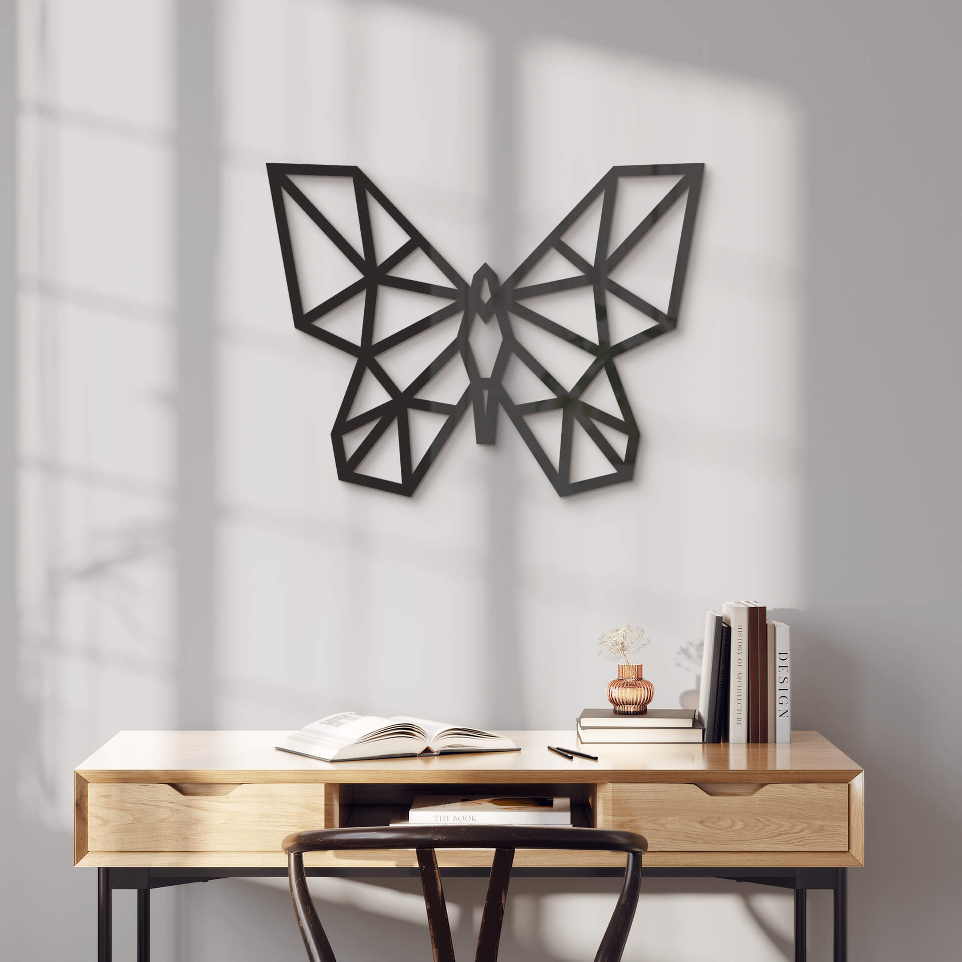 Dekoracja akrylowa Motyl origami