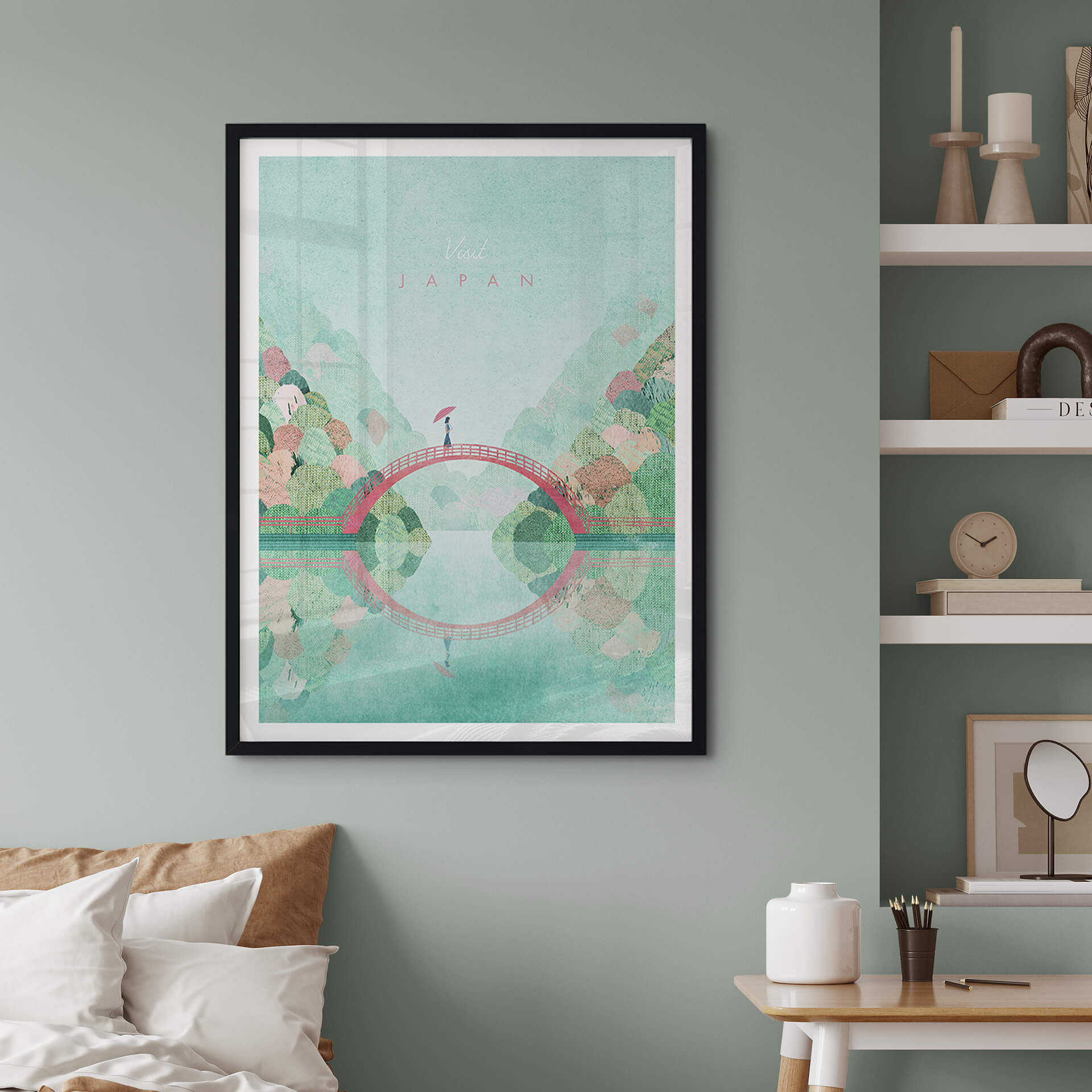 Poster Le Japon au printemps