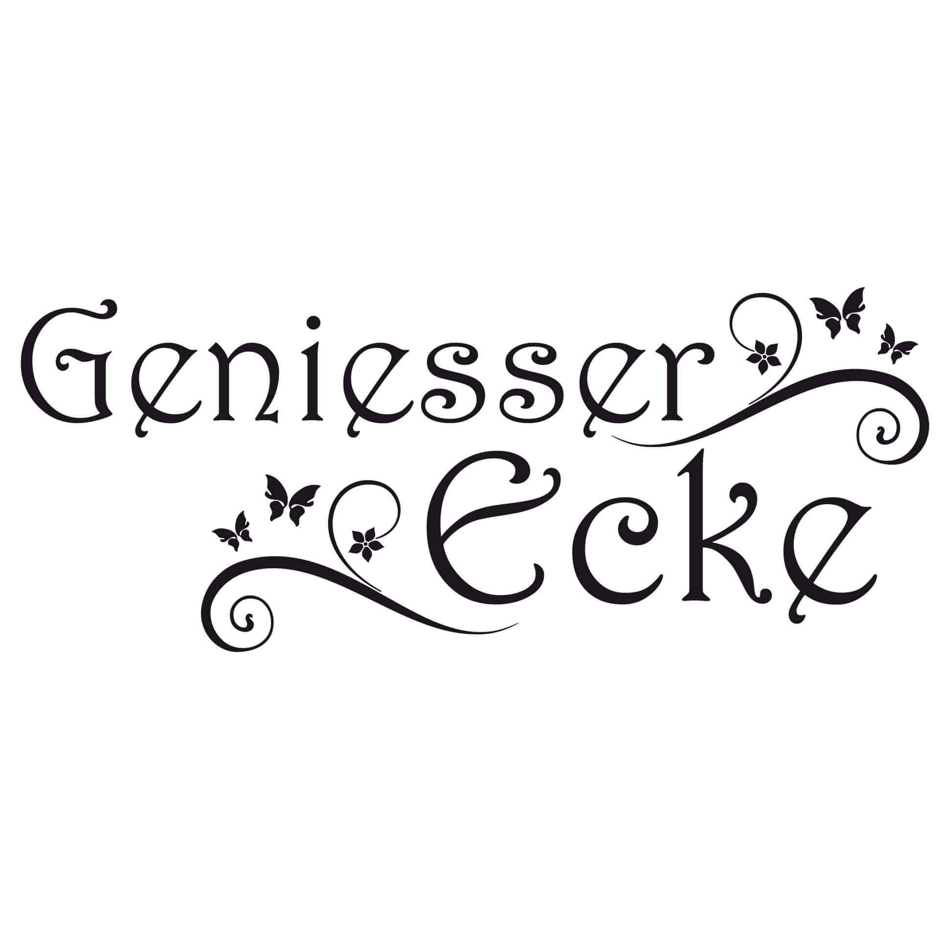 Wandtattoo Geniesser Ecke