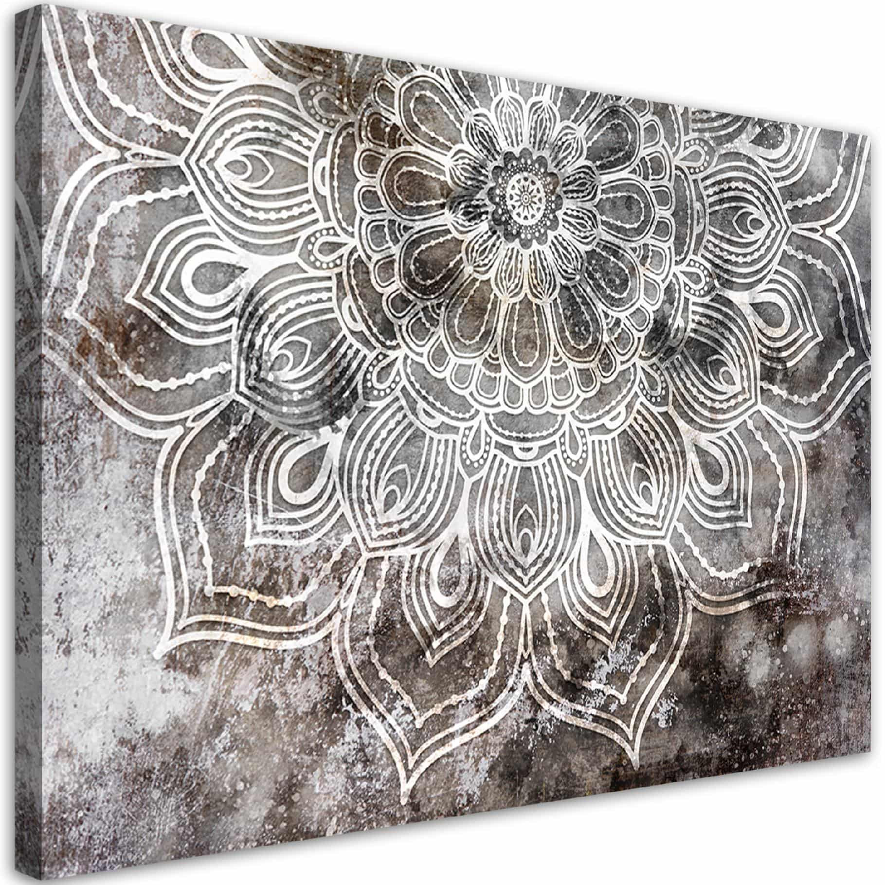 Canvasbillede, Mandala abstrakt Orient