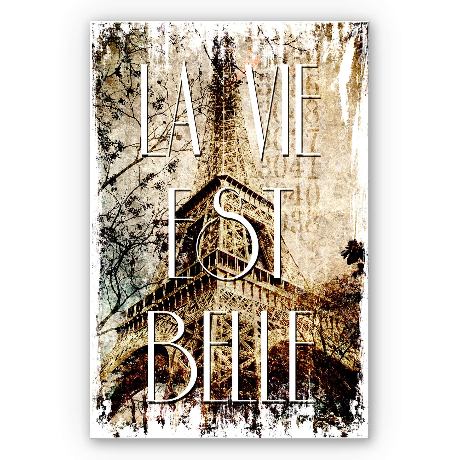 Tableau Forex - La Vie est Belle - Vintage