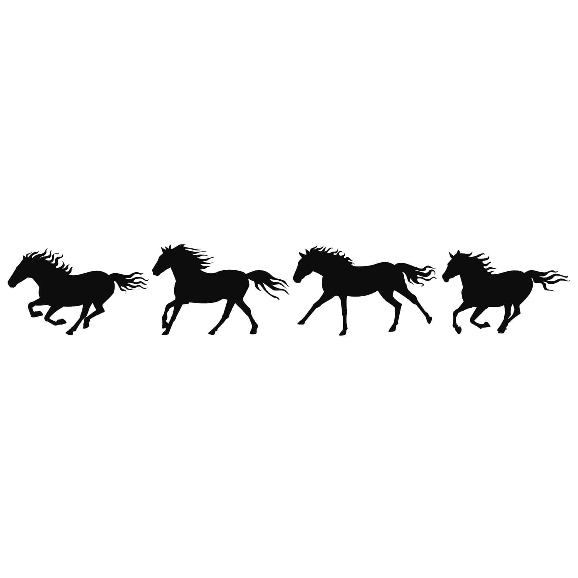 Wallsticker - Heste-sæt