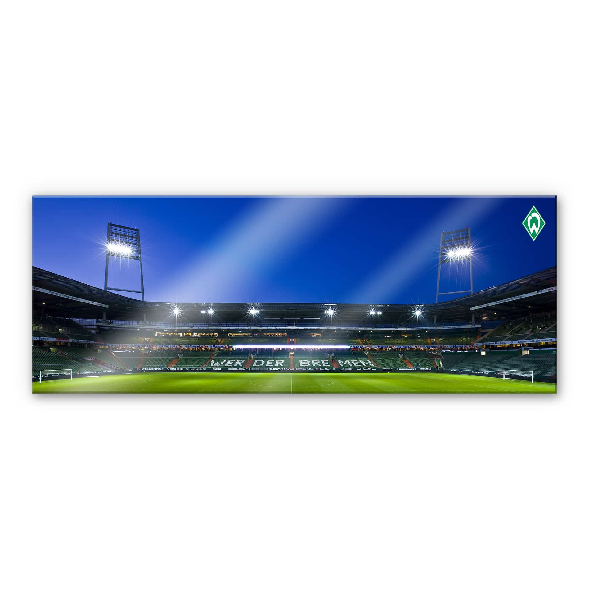 XXL Wandbild Werder Bremen Weserstadion Tribüne Panorama