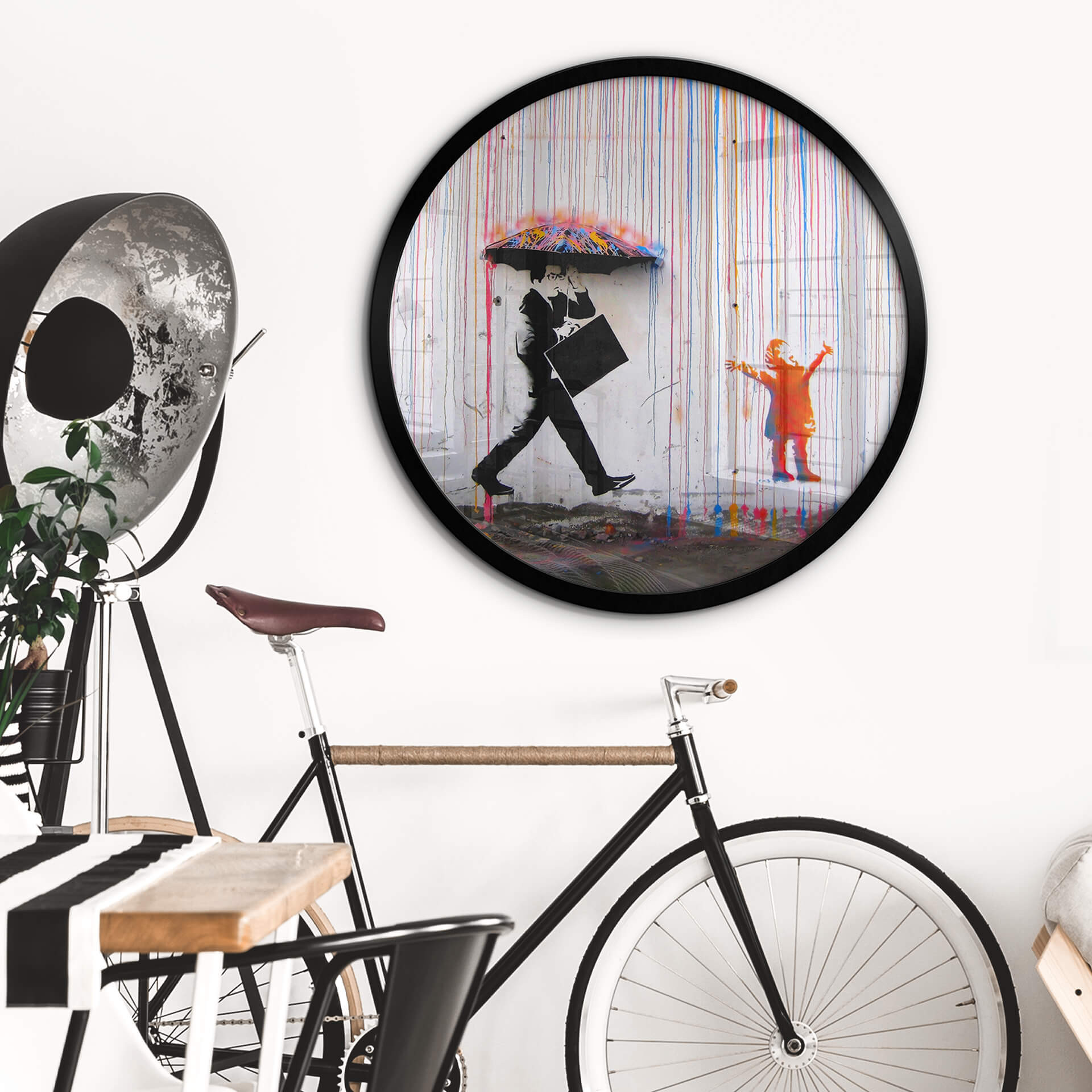 Poster Banksy - Coloured Rain