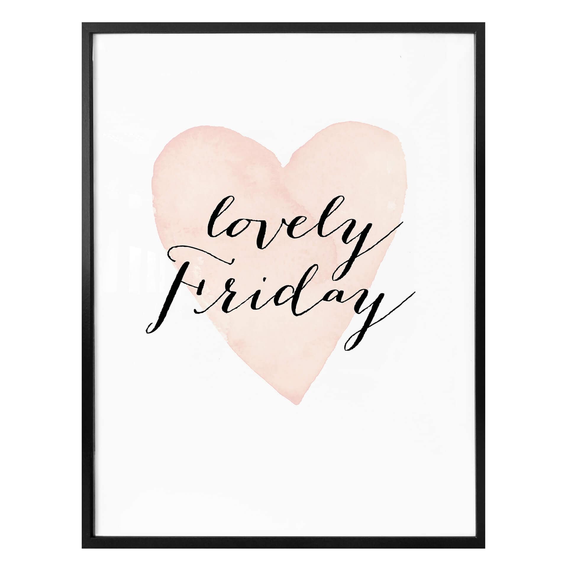 Plakat premium Confetti & Cream - Lovely Friday