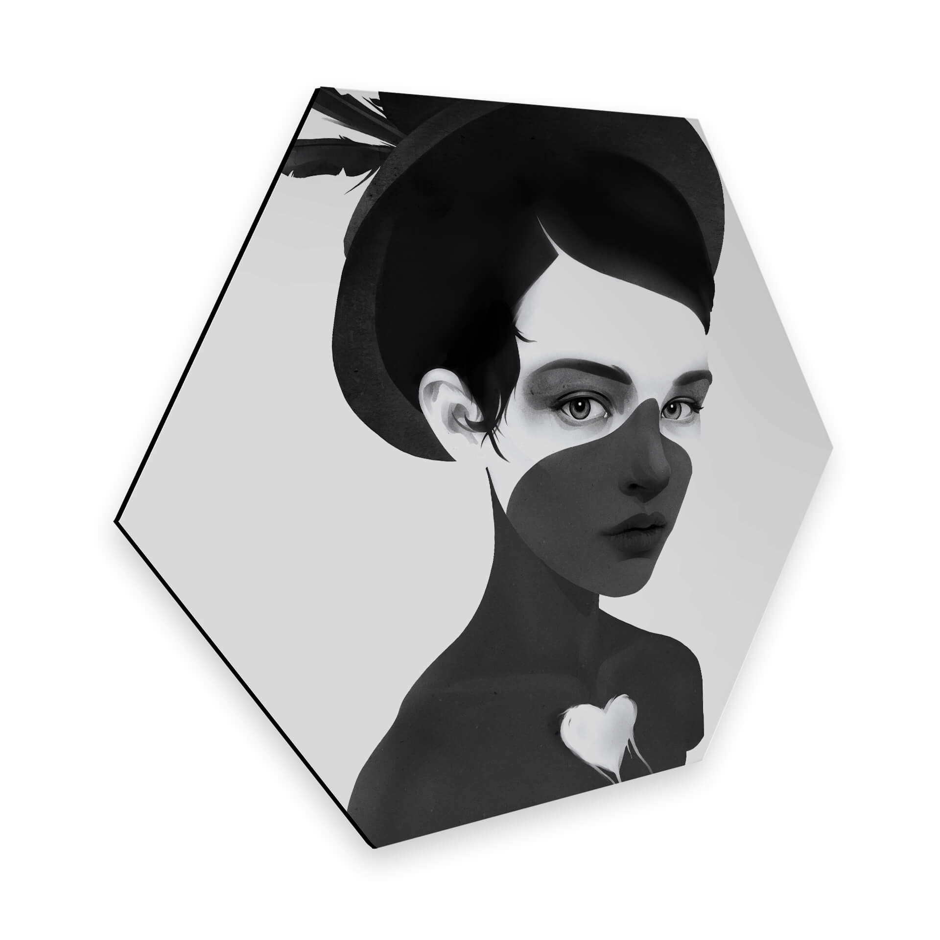 Hexagon Alu-Dibond - Ireland - Fool