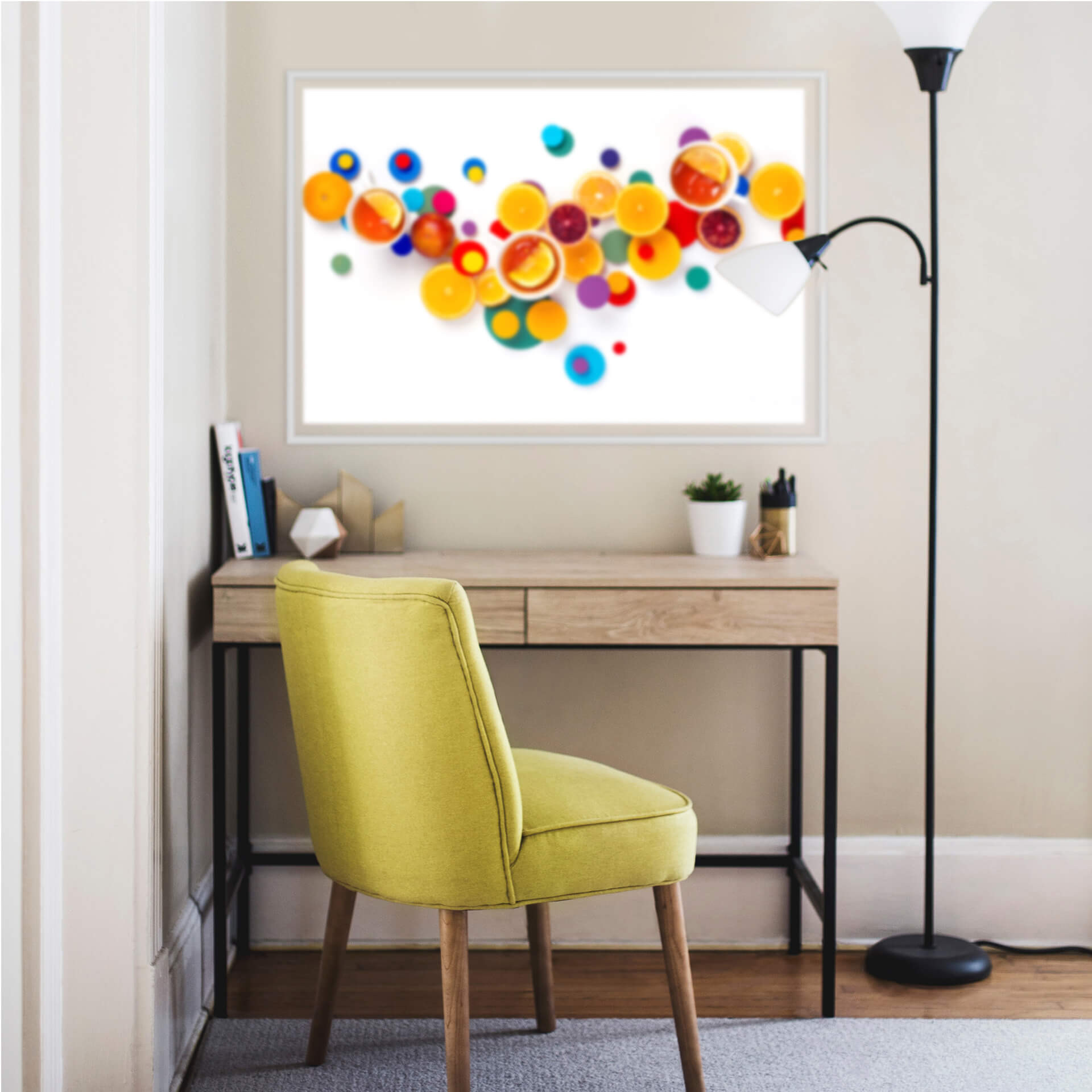 Wallprint Belenko - Suprematic Teatime