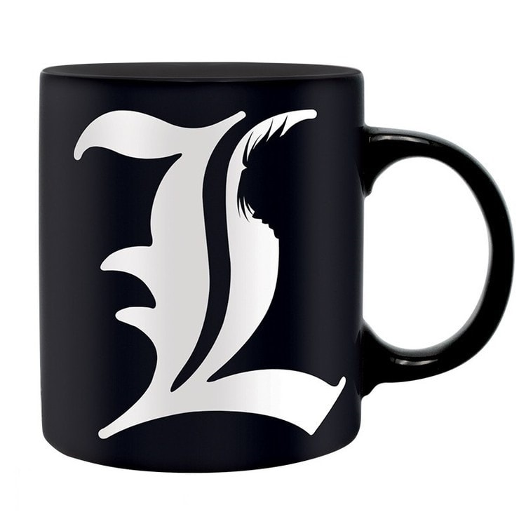 Krus, keramikkrus Death Note - L & rules