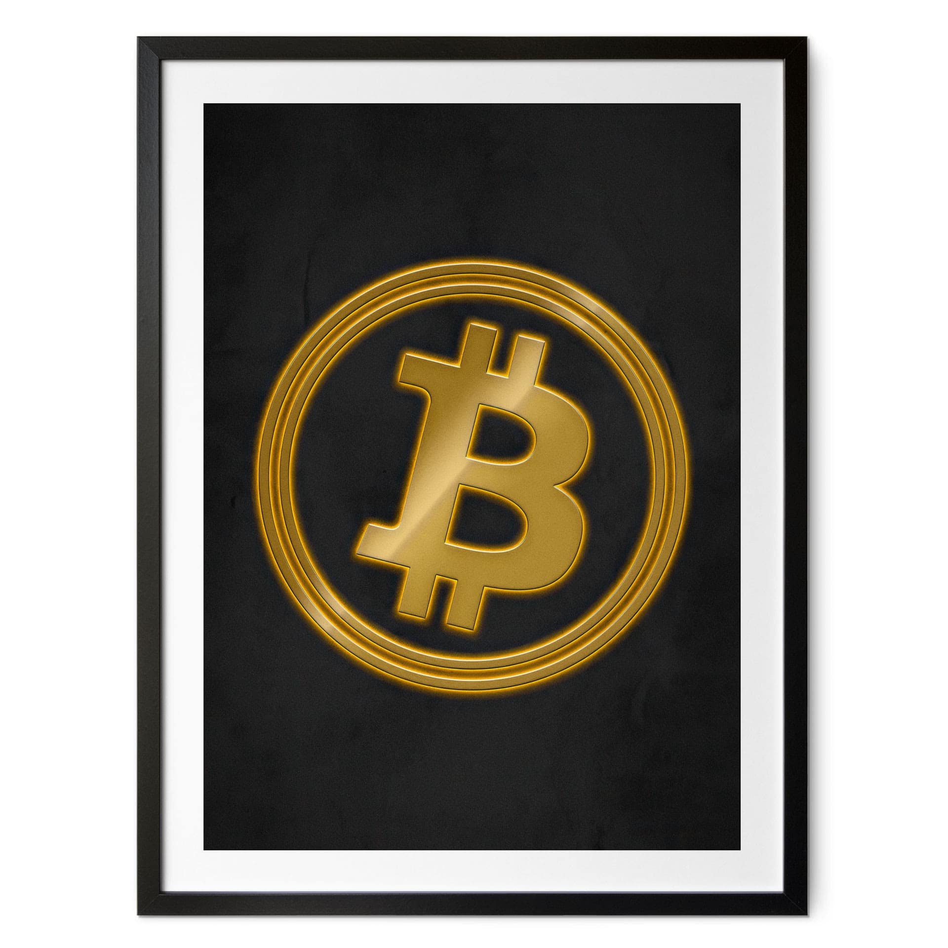Plakat Bitcoin Logo