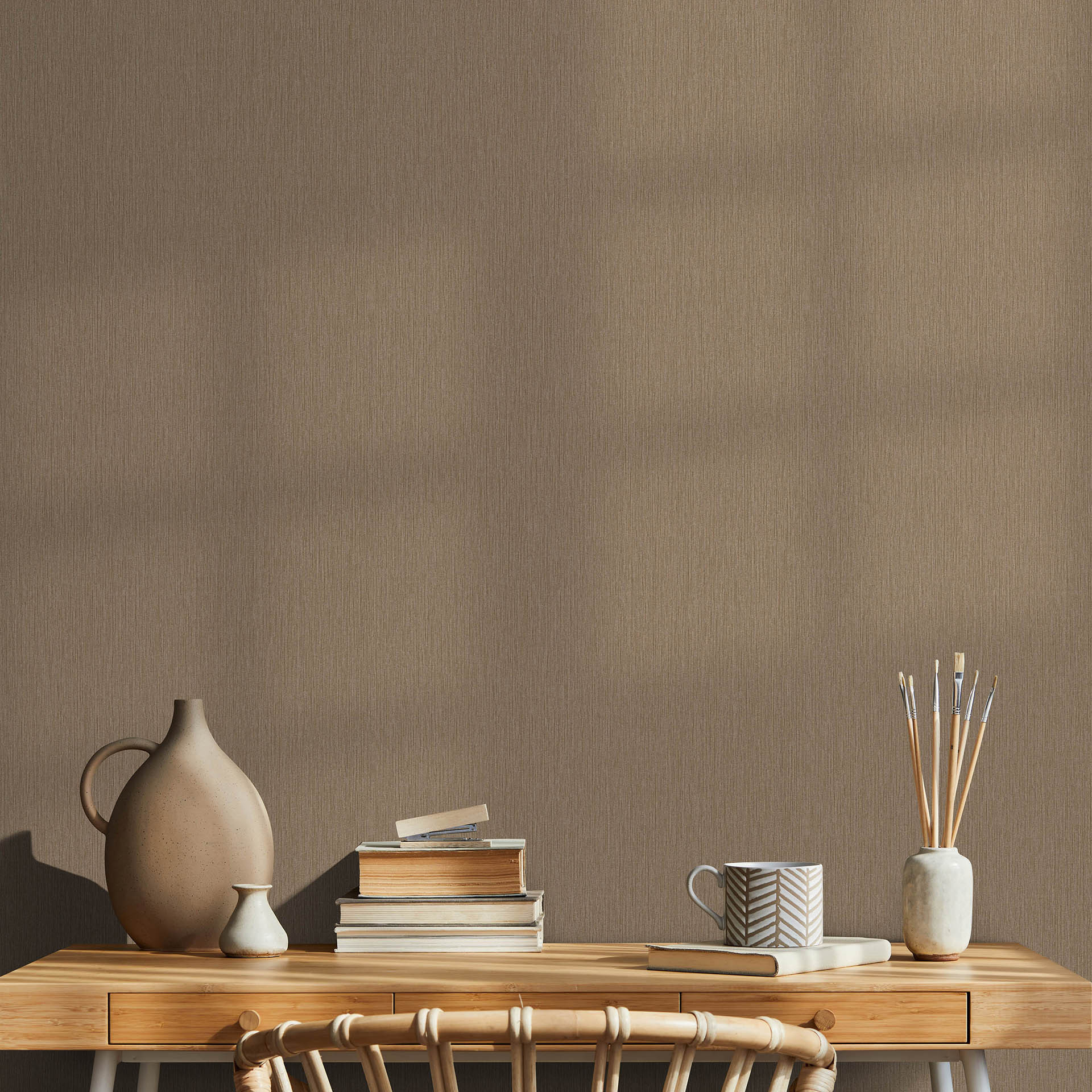Guido Maria Kretschmer unit behang Echo & Soft Loom Fashion for Walls 5 bruin