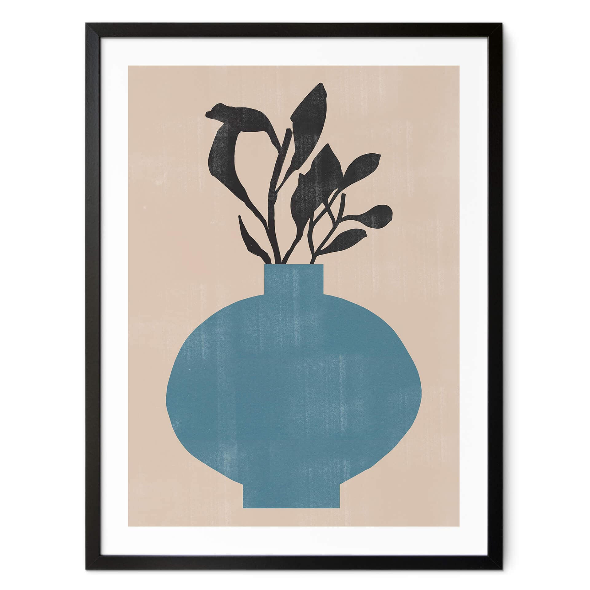 Plakat The Miuus Studio - Wazon z niebieską kulą
