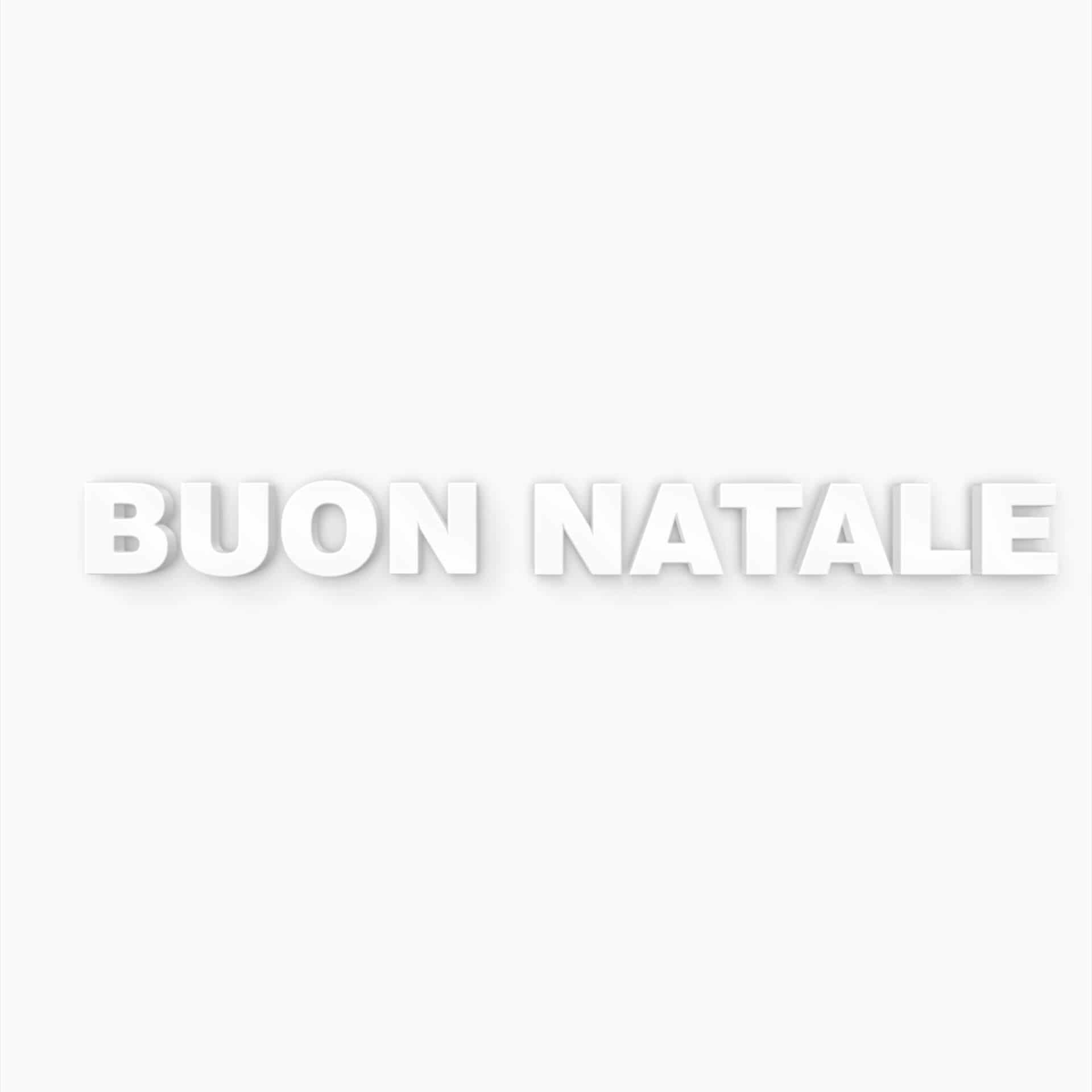 Lettres décoratives - Buon Natale