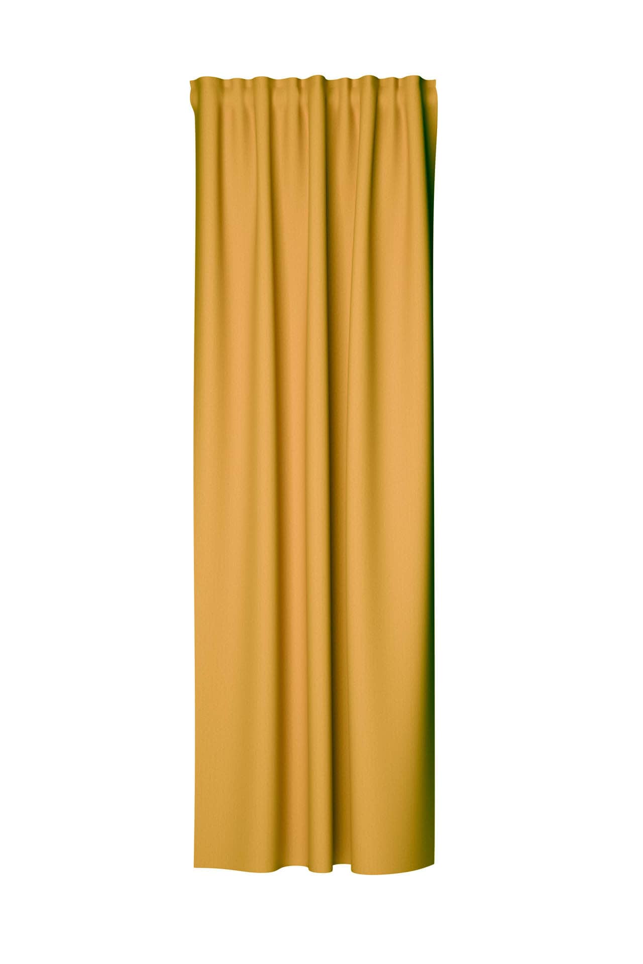 Homing Fertigschal mit verdeckten Schlaufen, Galdin safran -  2,45 x 1,4 m
