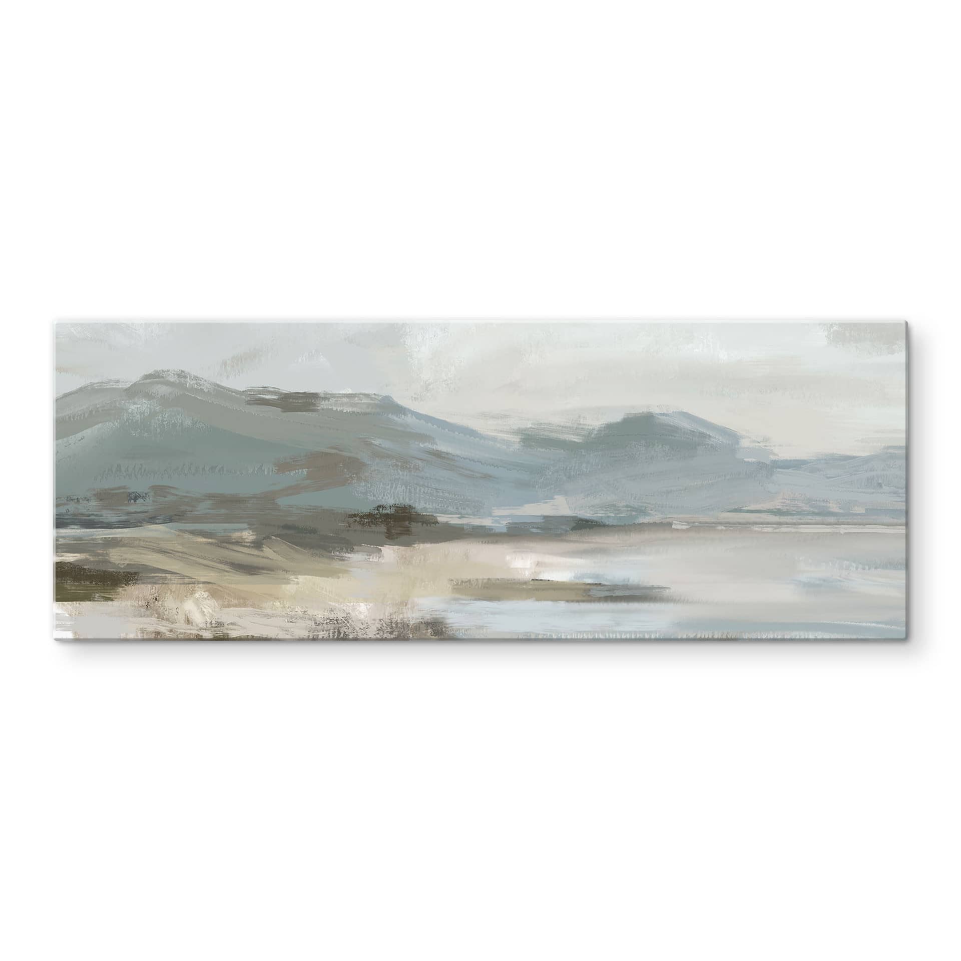 Pannello paraschizzi Dolce Paesaggio Costiero Grigio - Cheney - Panorama