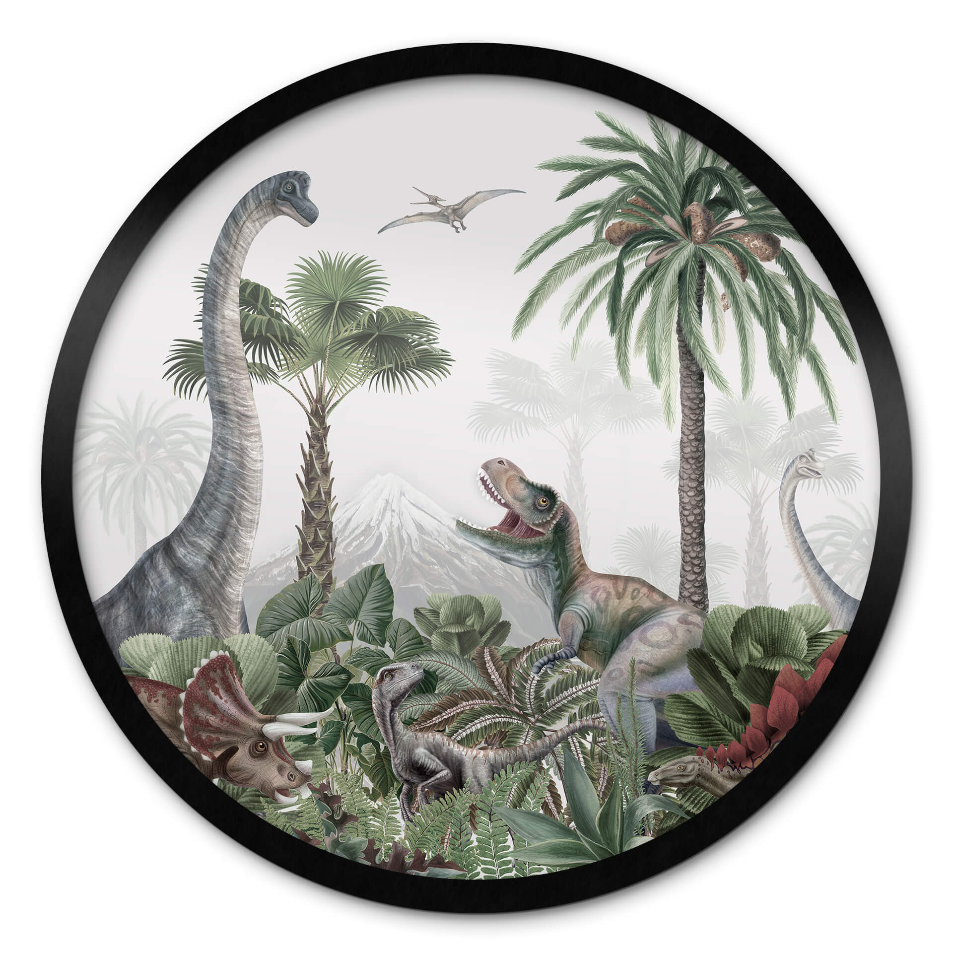 Poster rond Kikki Belle - Les aventures des dinosaures