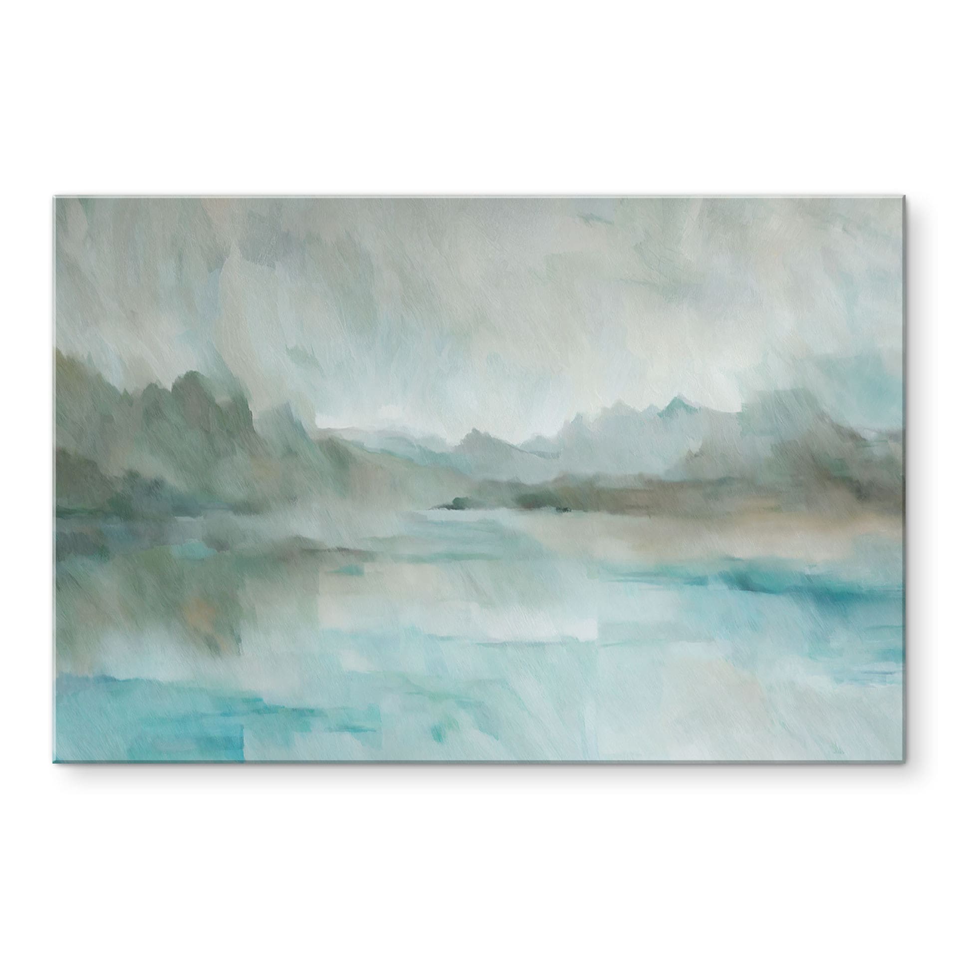 Crédence Velvet Horizon - Lac Abstrait - Sir Edward x Grigory Gladarev