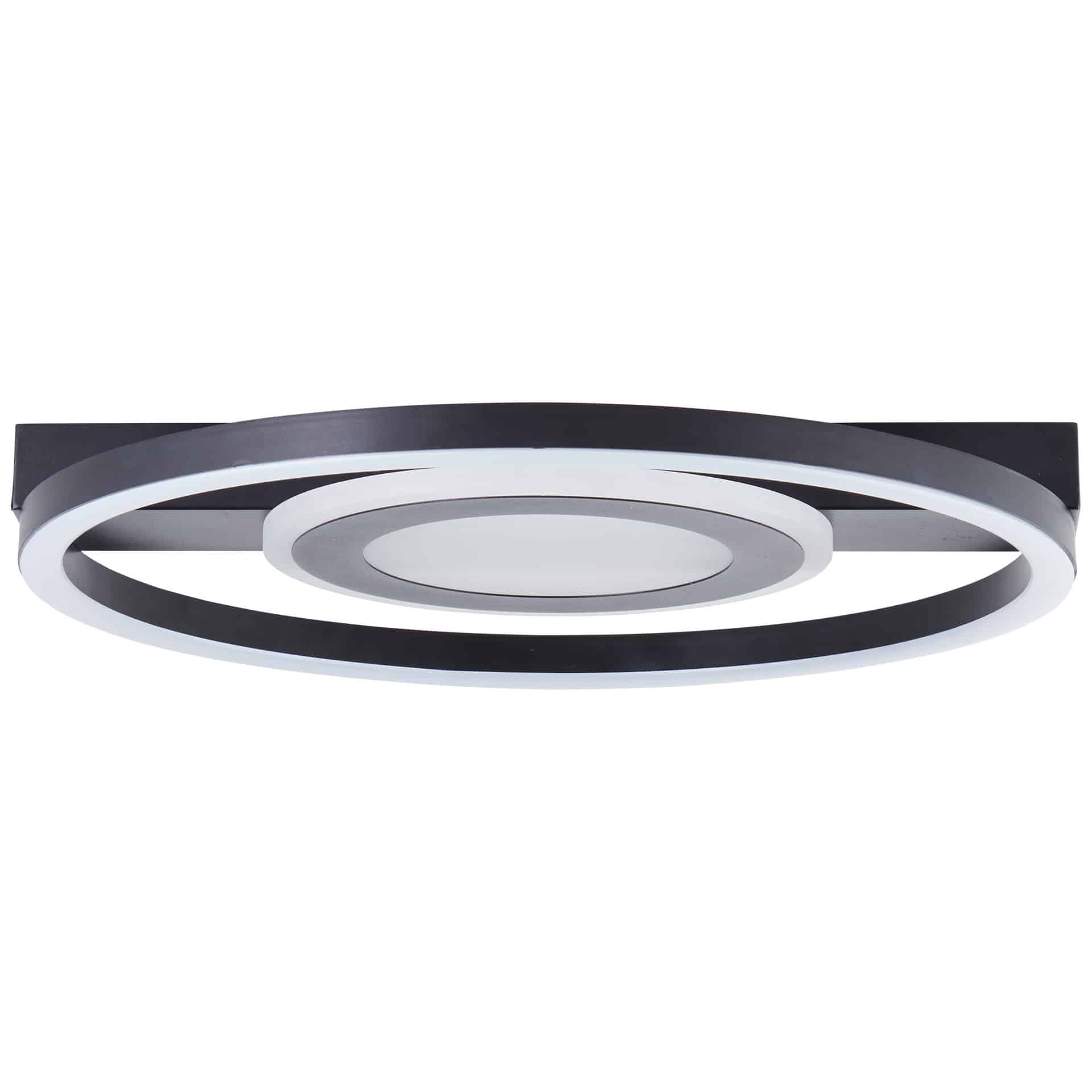 Deckenleuchte Leopold, schwarz, 5 x 37 cm, Metall Moderne Deckenleuchte, dimmbar
