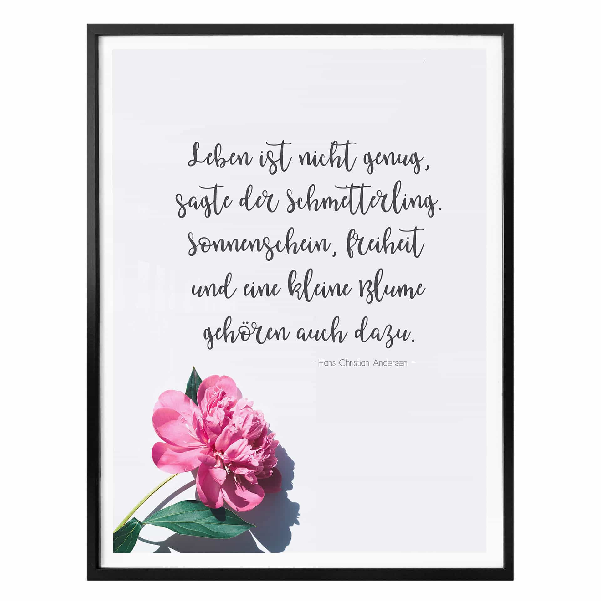 Poster Leben ist nicht genug