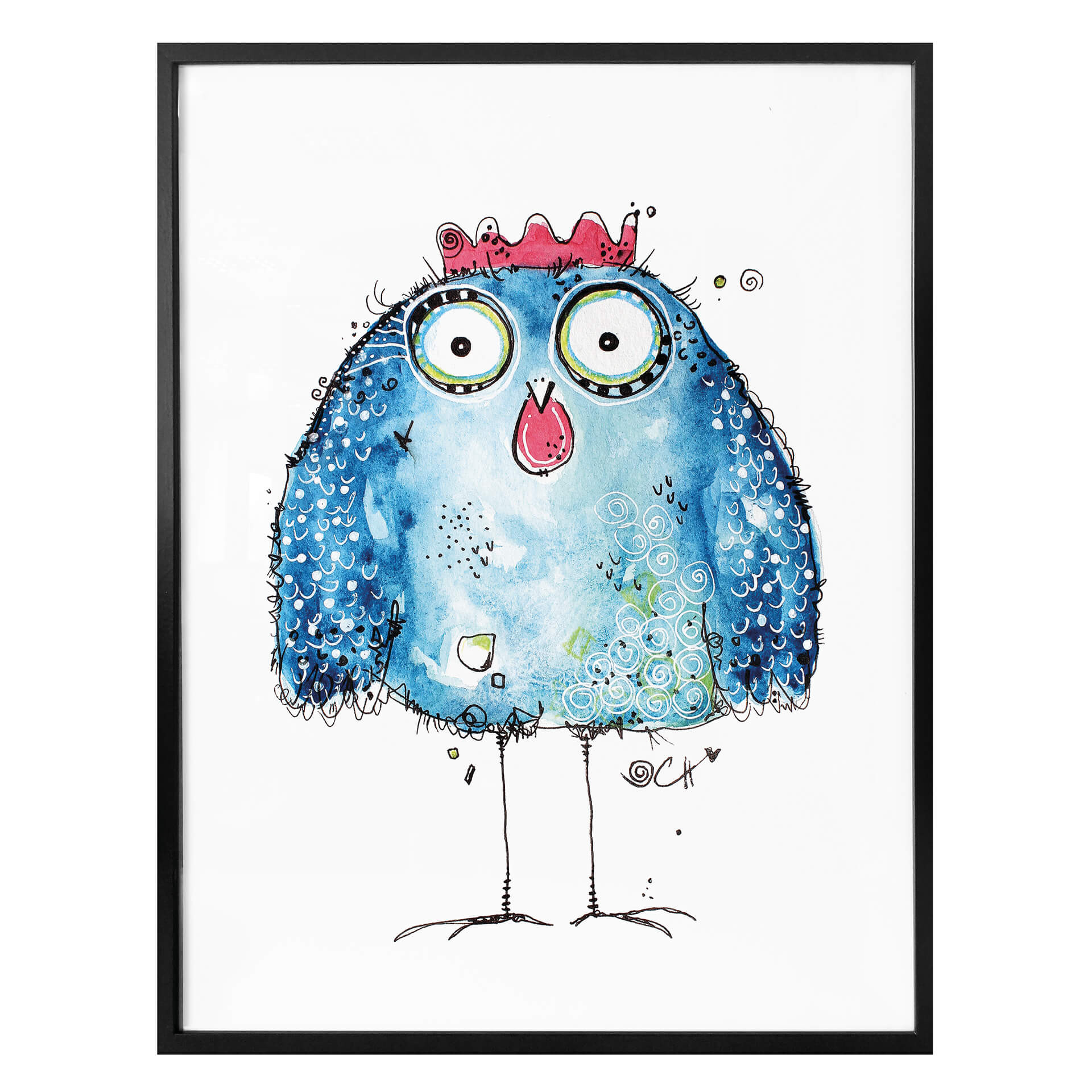 Poster Hagenmeyer - Crazy Hen