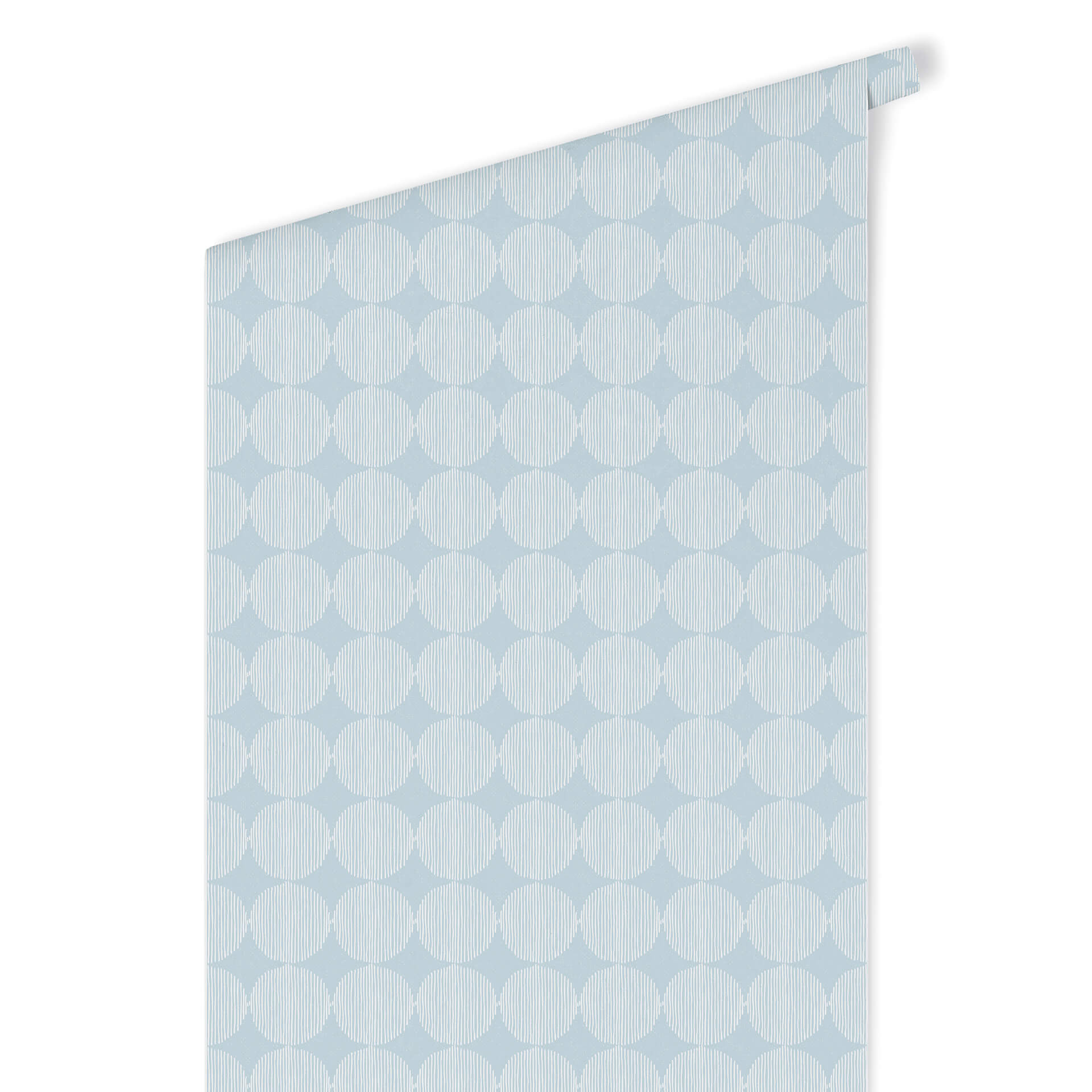 Patroonbehang – Abstracte Cirkels 02 – blauw