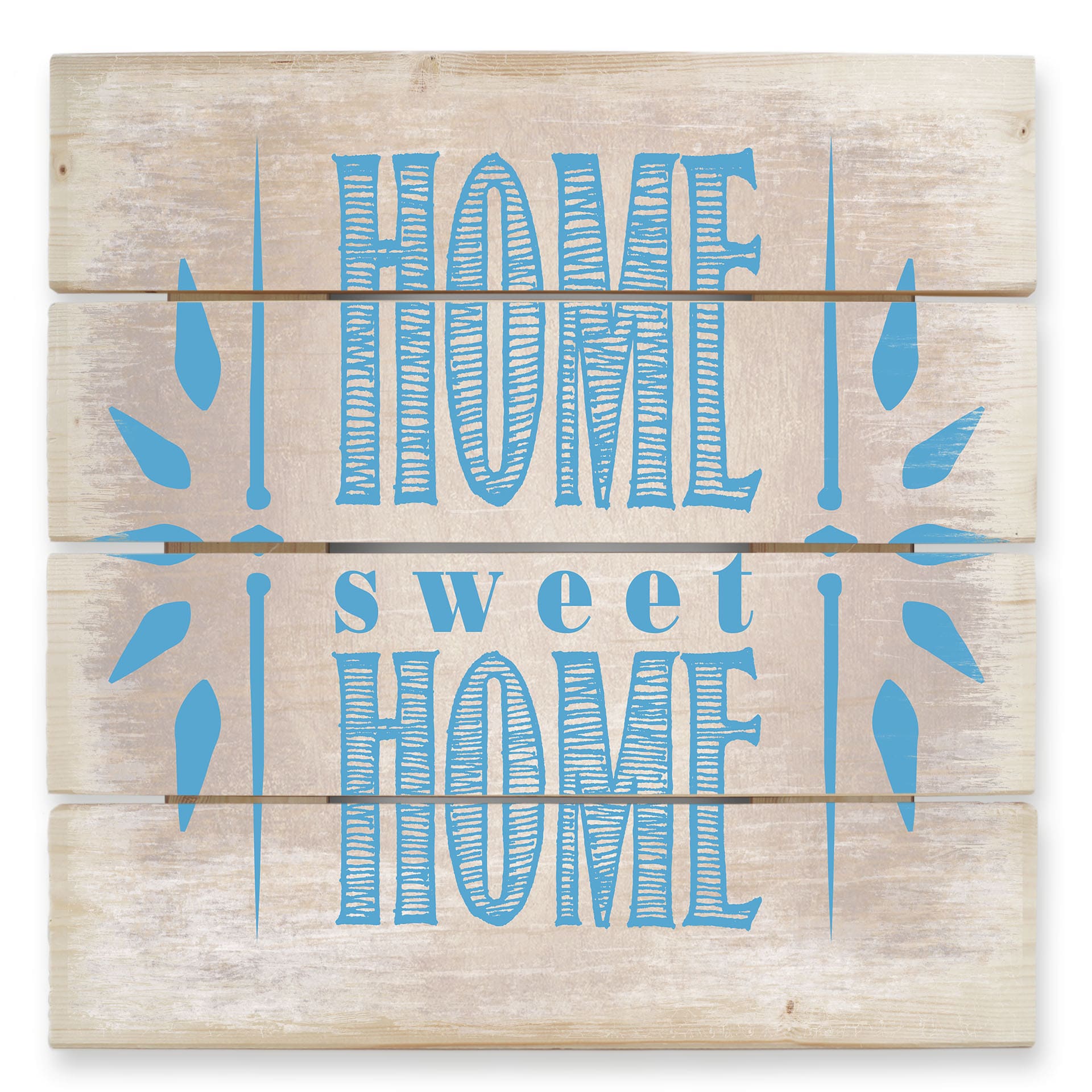 Obraz drewniany Home Sweet Home 2 - 40x41,5 cm