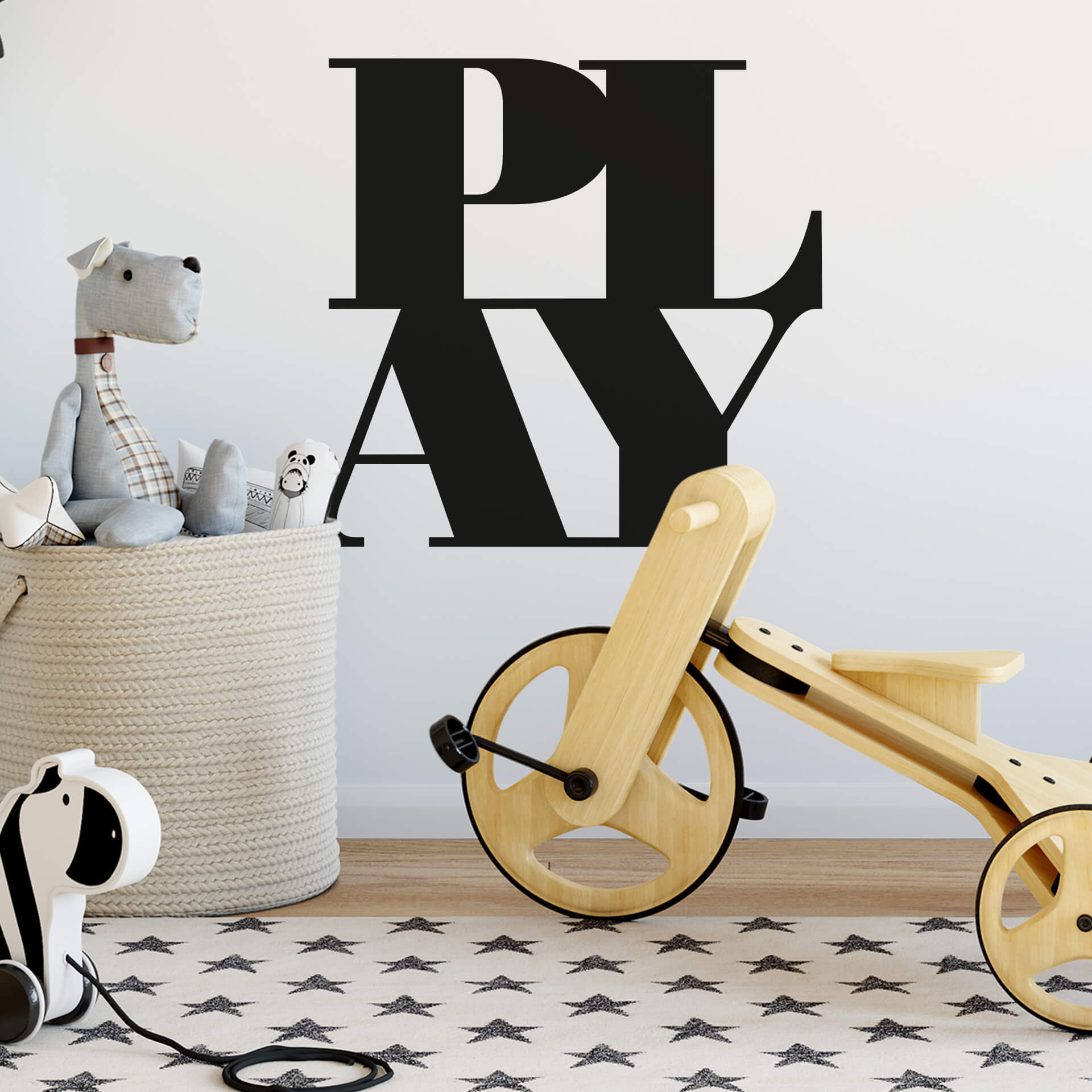 Wallsticker - Typo-Play