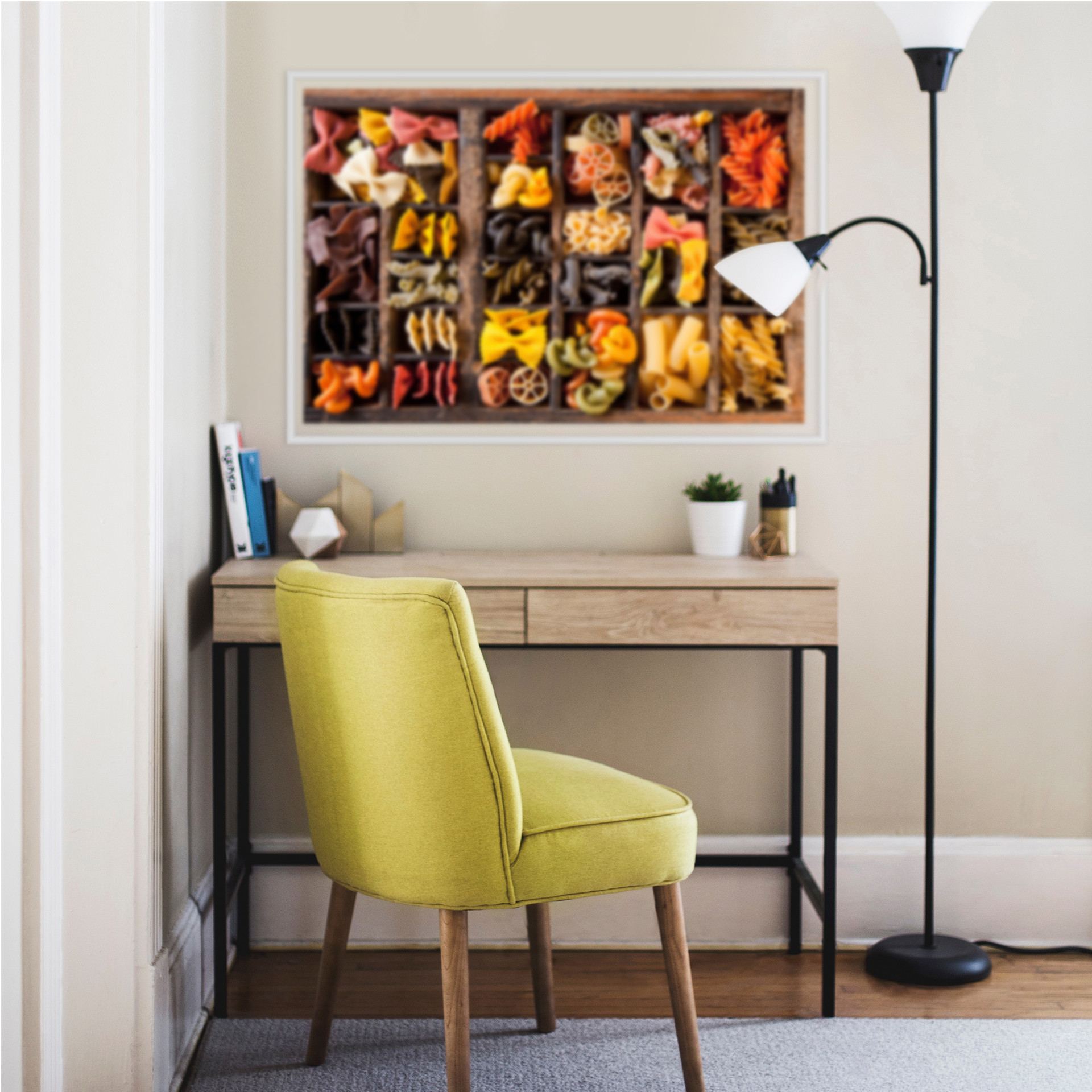 Wallprint W - Collection of Noodles