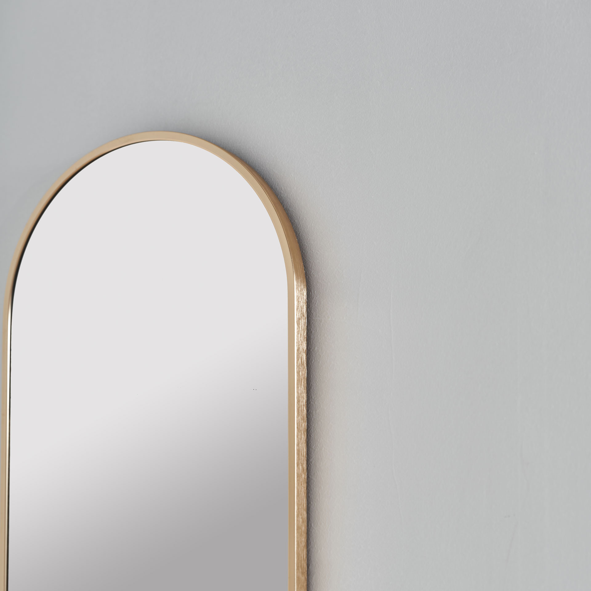 Wandspiegel gold gebogen - Glasgow