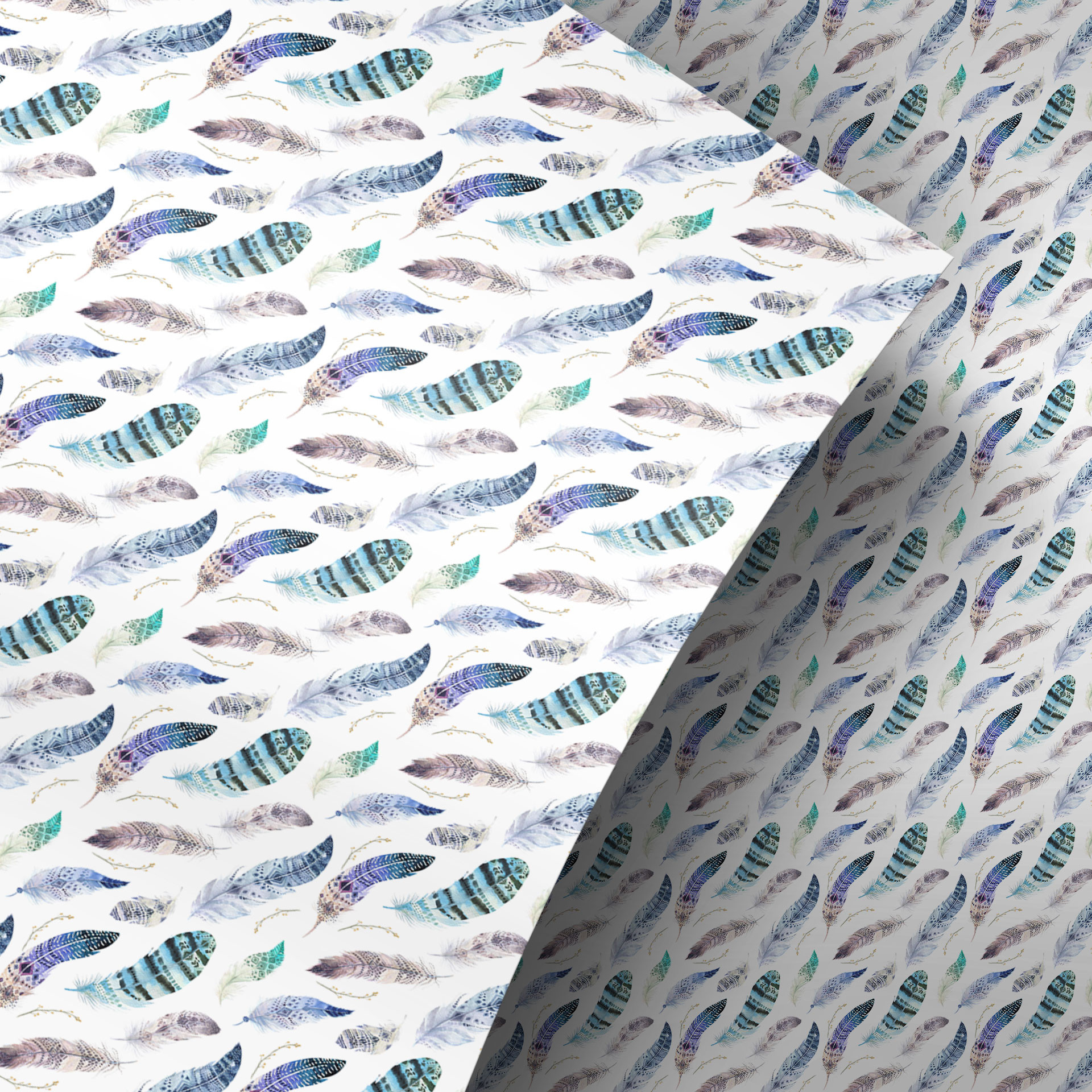 Okleiny meblowe Kvilis - Feathers 02