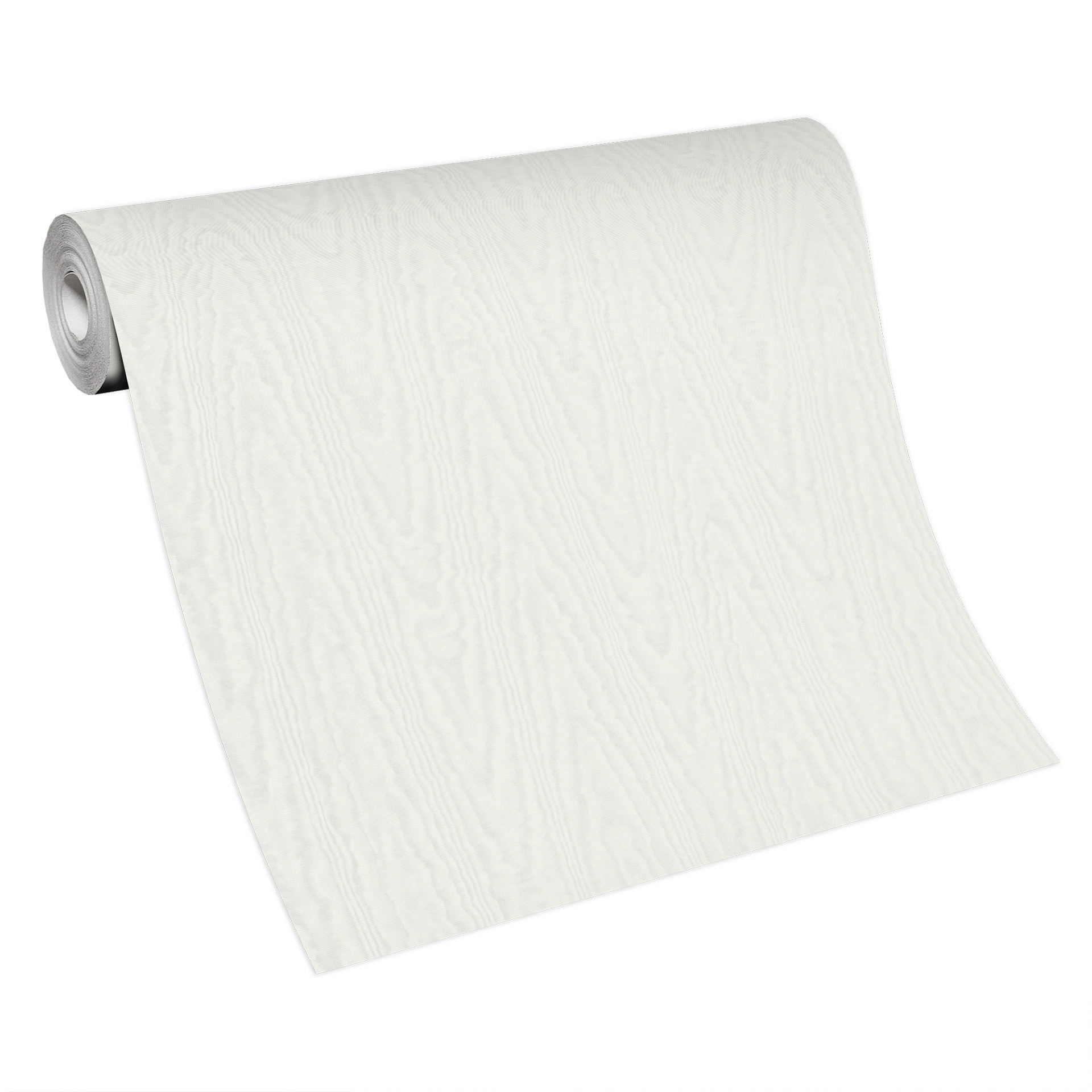 licht effect behang, vliesbehang Erismann Versailles crème, zilver